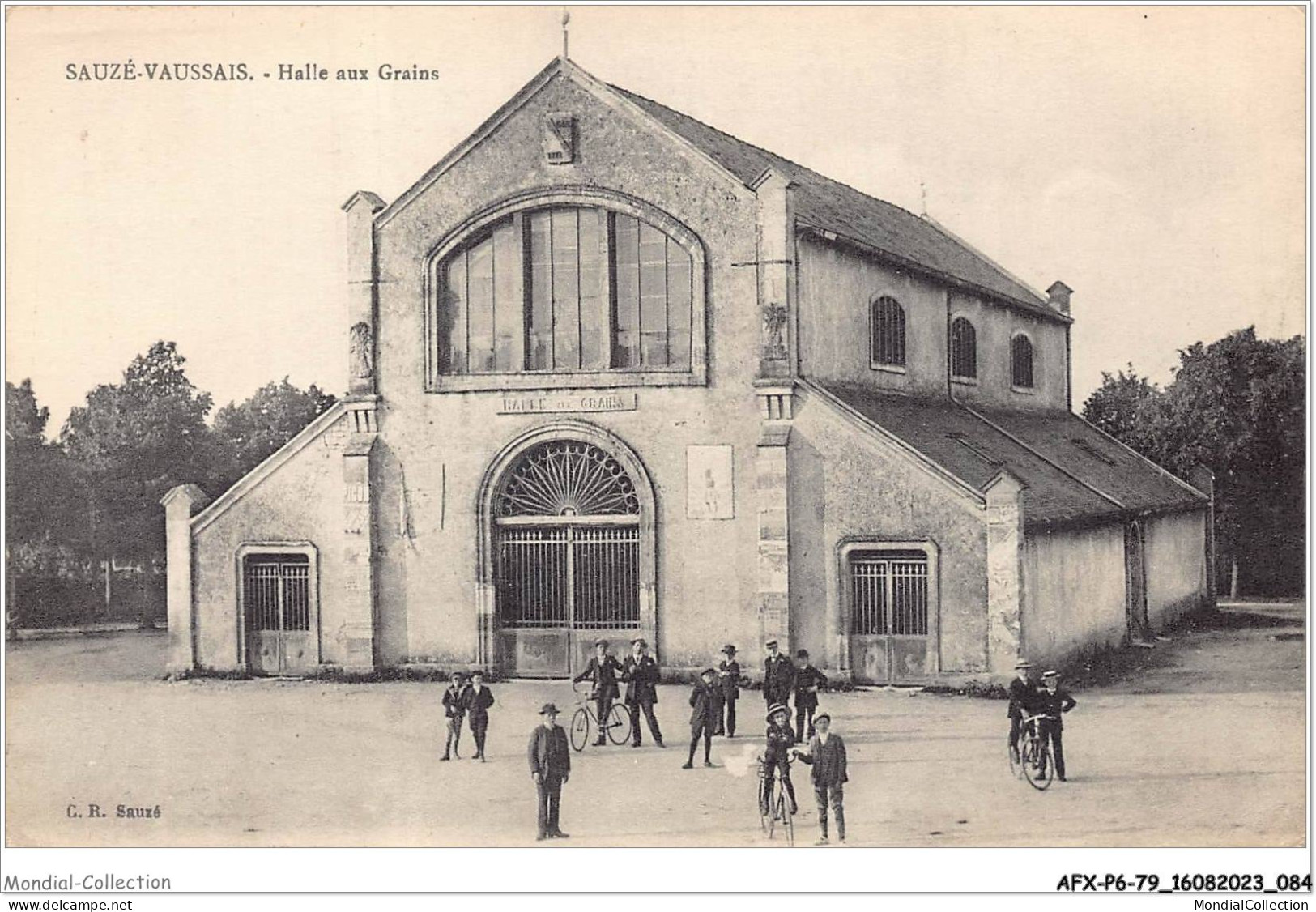 AFXP6-79-0495 - SAUZE-VAUSSAUS - Halle Aux Grains - Sauze Vaussais