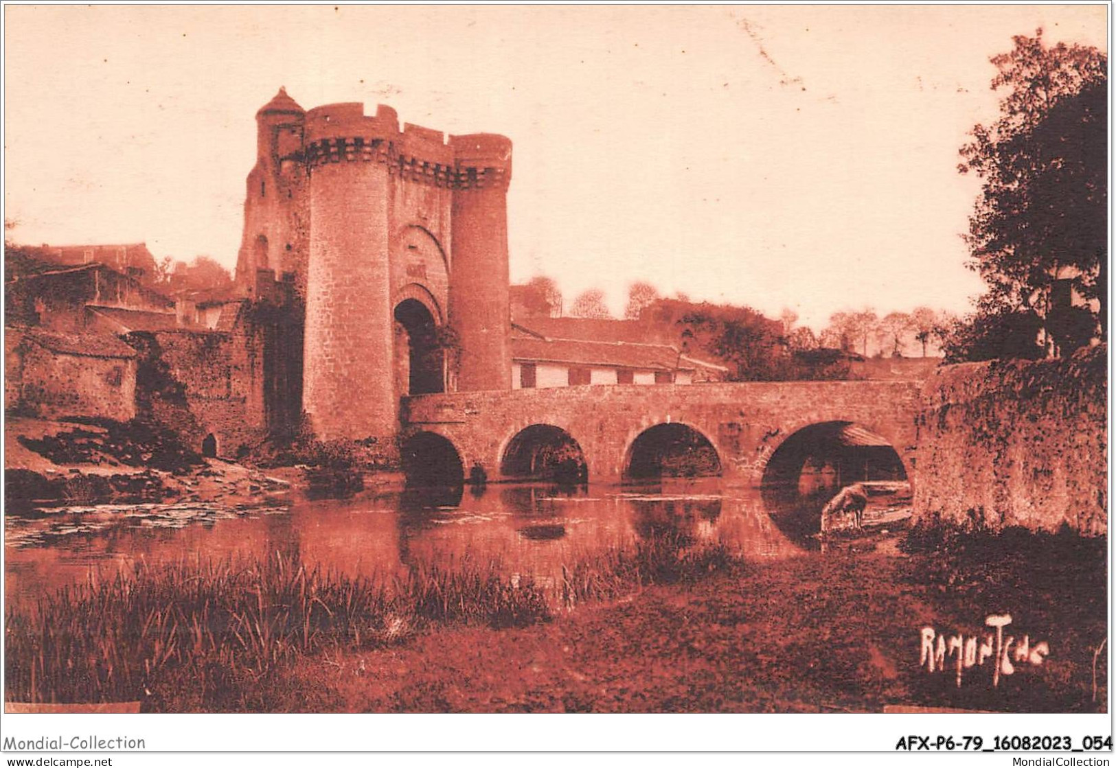 AFXP6-79-0480 - PARTHENAY - Porte Saint-Jacques - Parthenay