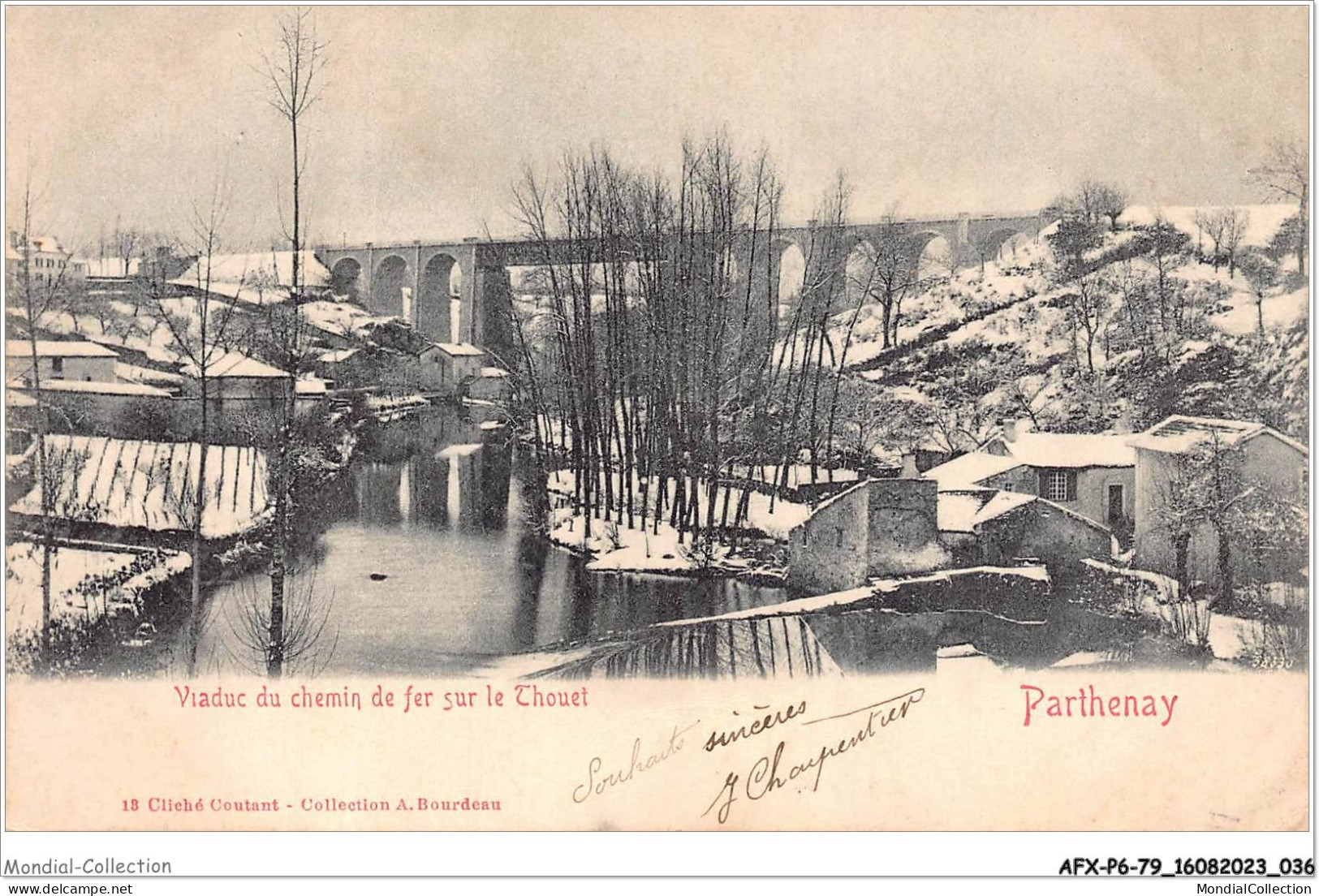 AFXP6-79-0471 - Viaduc Du Chemin De Fer Sur Le Thouet - PARTHENAY  - Parthenay