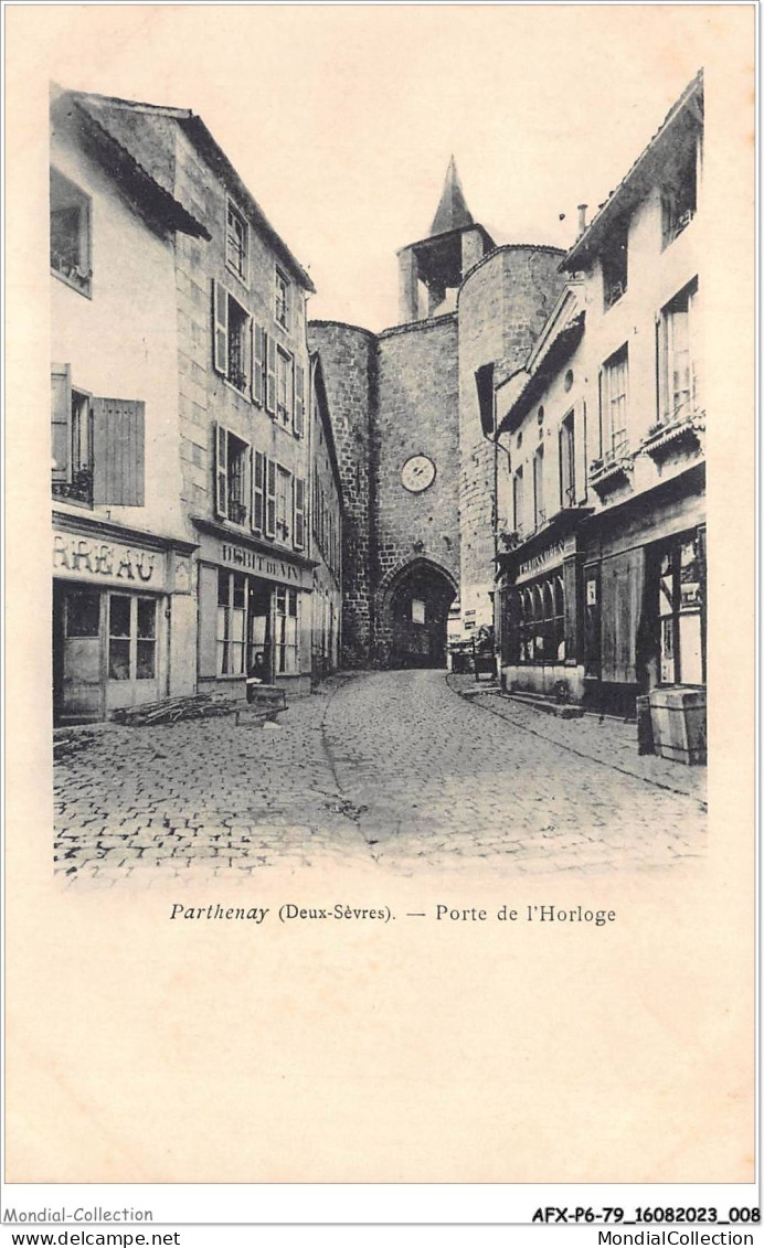 AFXP6-79-0457 - PARTHENAY - Porte De L'horloge - Parthenay