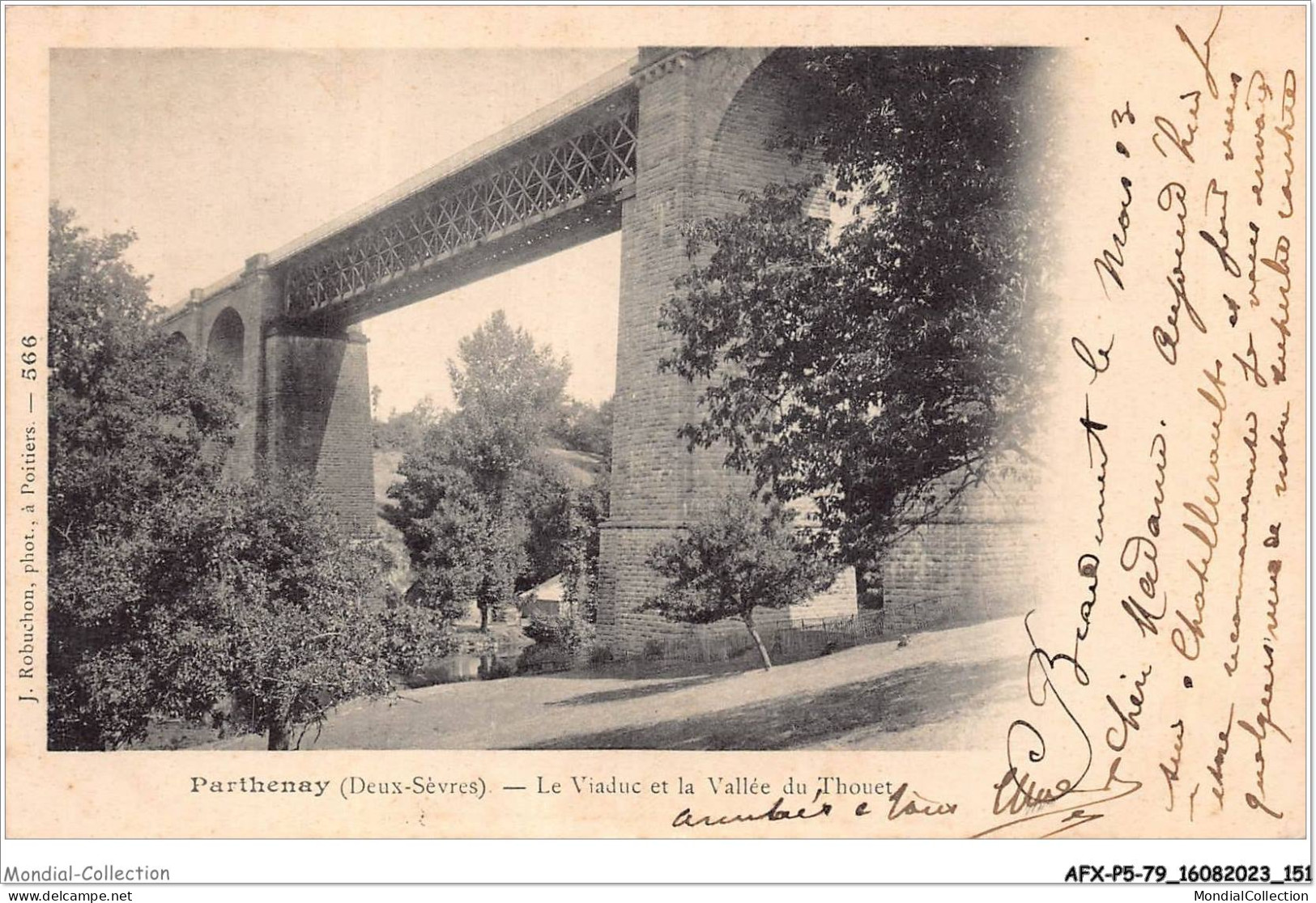 AFXP5-79-0438 - PARTHENAY - Le Viaduc Et La Vallée Du Thouet - Parthenay
