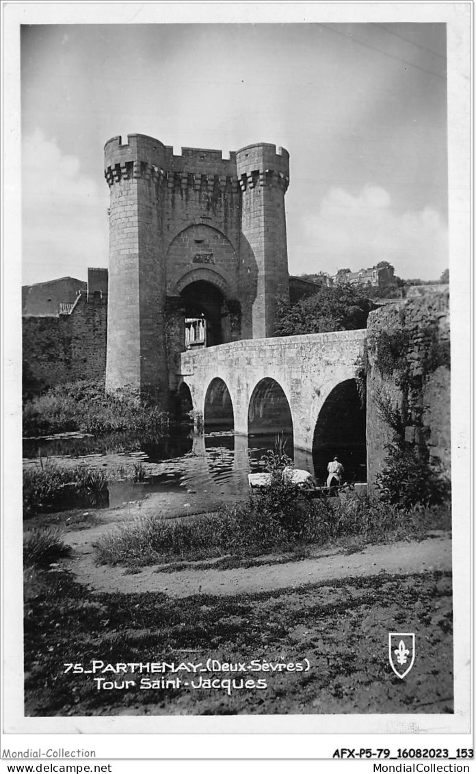 AFXP5-79-0439 - PARTHENAY - Tour Saint-Jacques - Parthenay