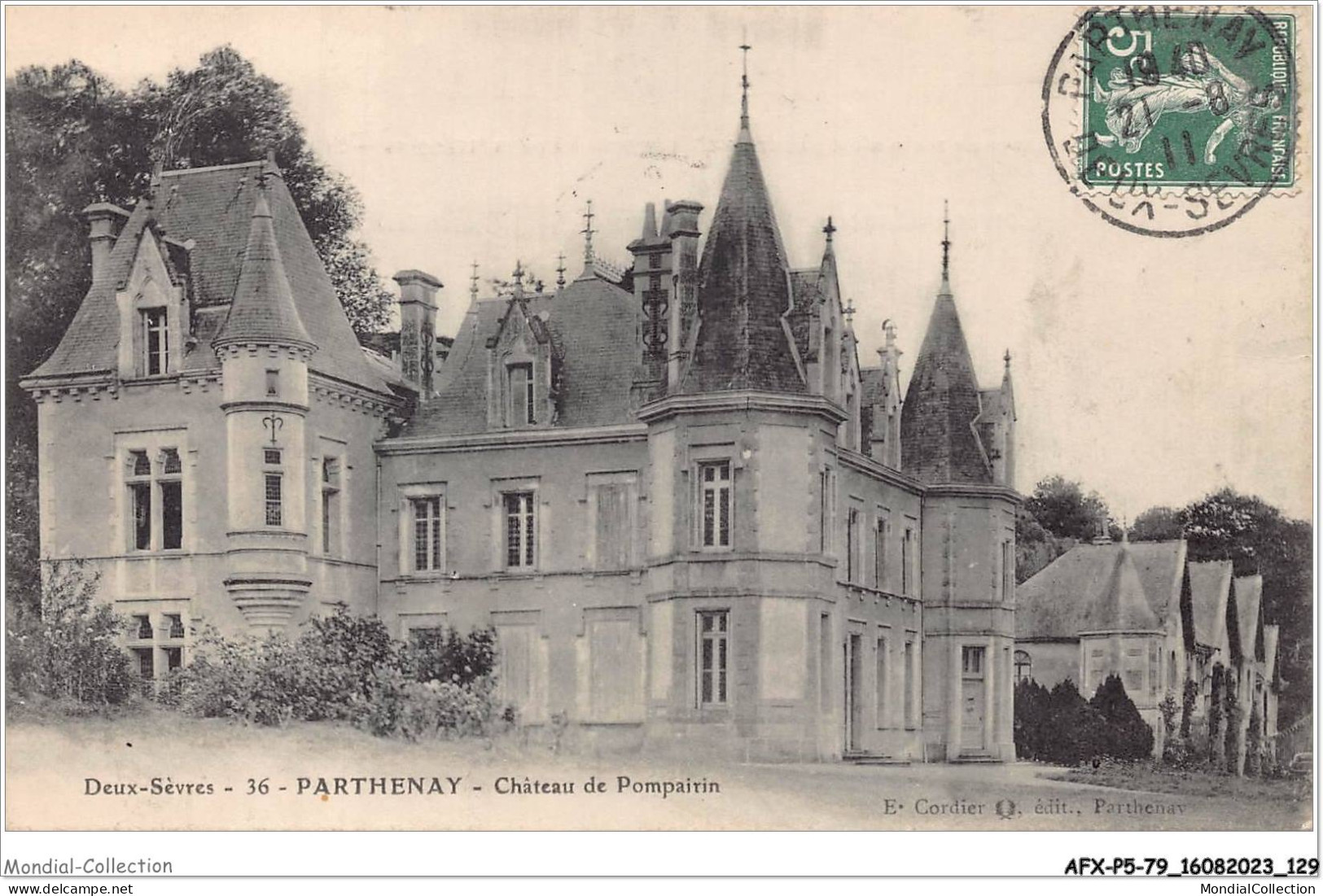 AFXP5-79-0427 - PARTHENAY - Chateau De Pompairin - Parthenay