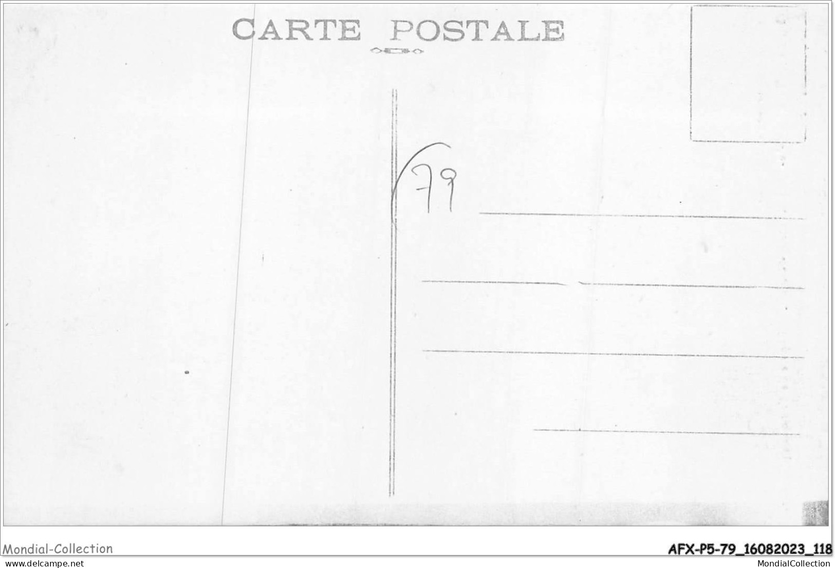 AFXP5-79-0421 - PARTHENAY-LE-VIEUX - Facade De L'ancienne Eglise - Parthenay