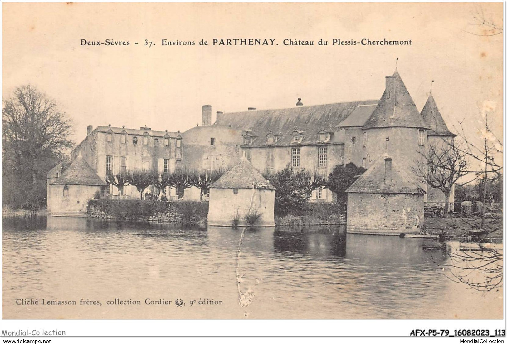 AFXP5-79-0419 - Environs De PARTHENAY - Chateau Du Plessis-cherchemont - Parthenay