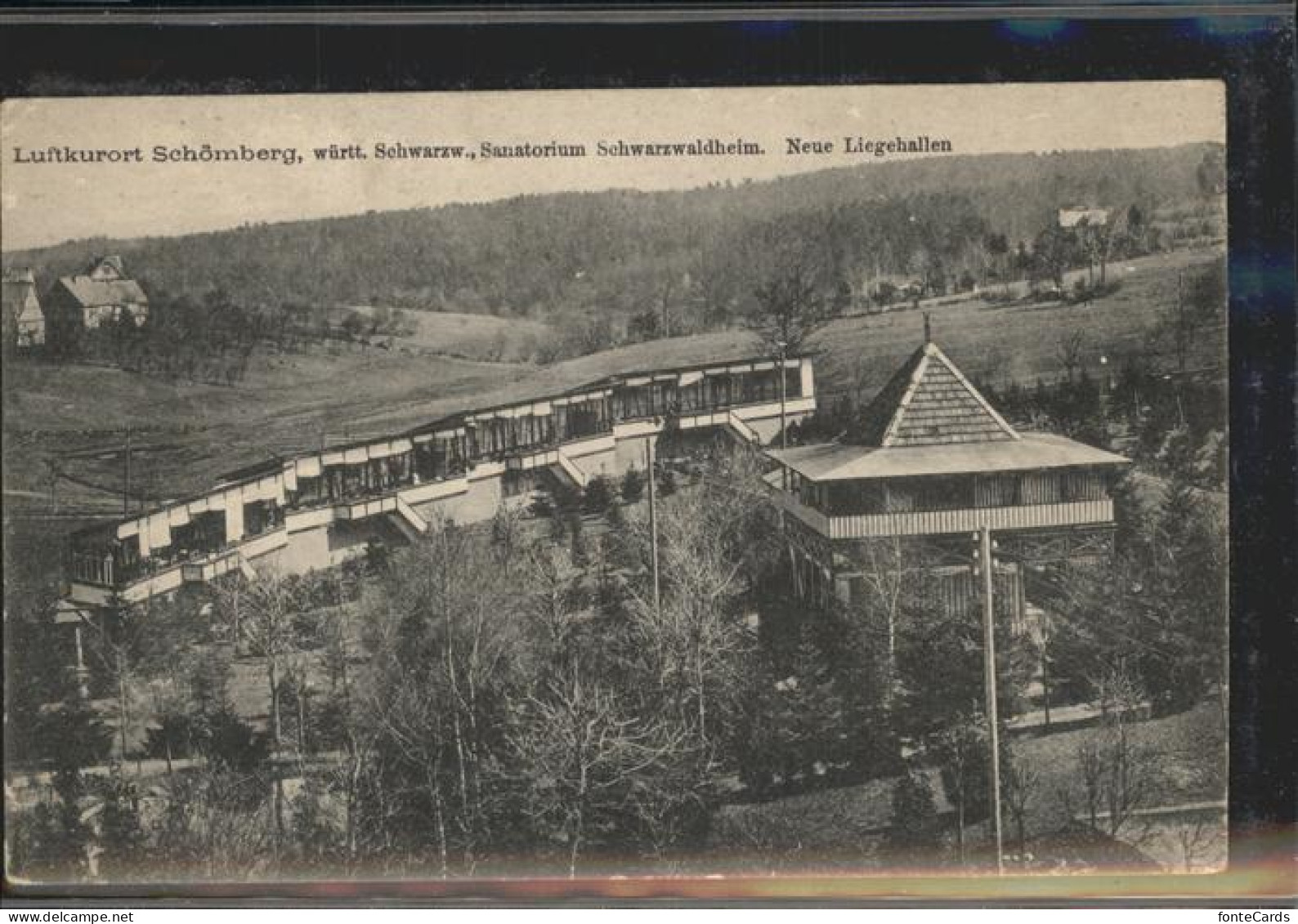 41319137 Schoemberg Sanatorium Schwarzwaldheim Liegehalle - Ohne Zuordnung