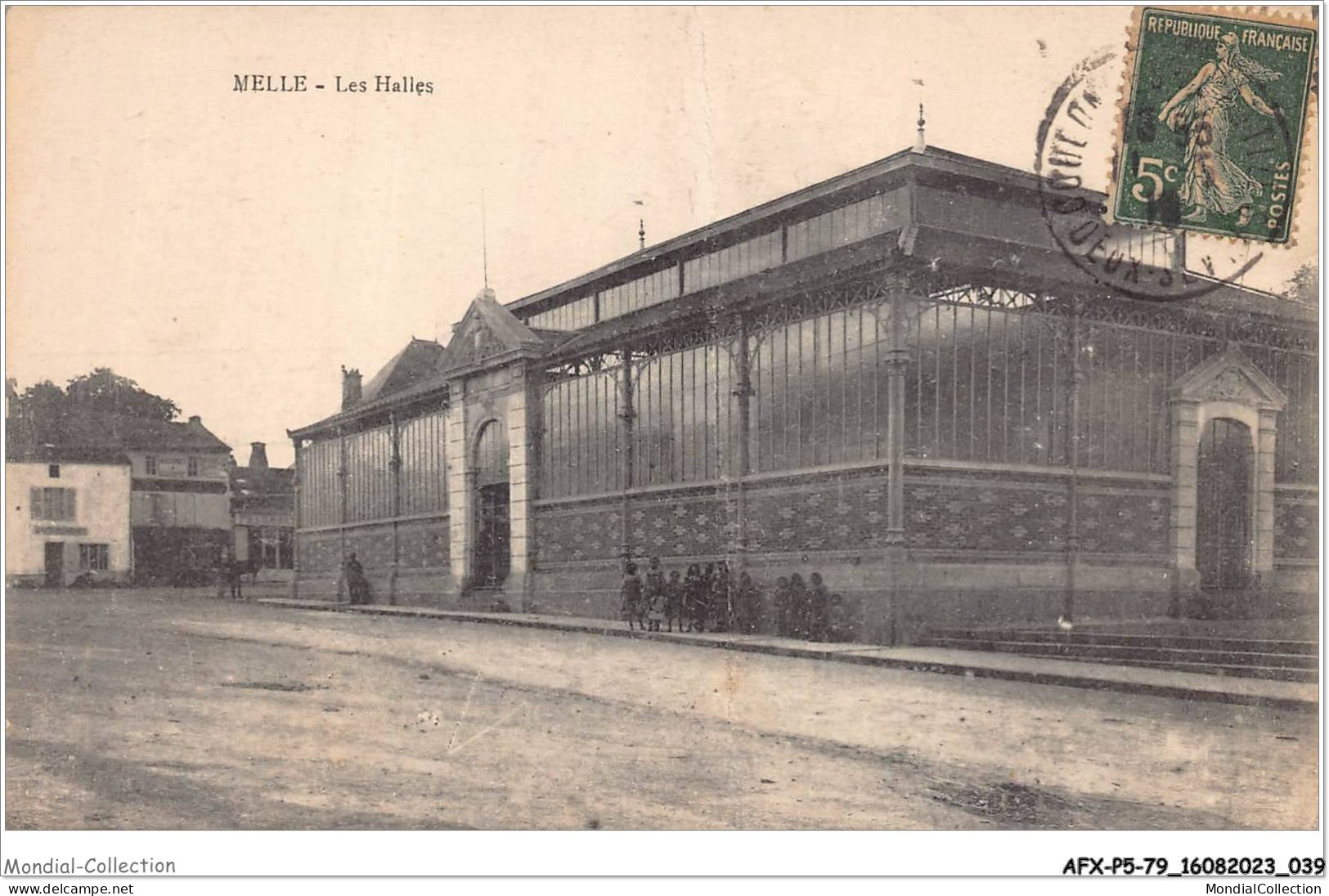 AFXP5-79-0382 - MELLE - Les Halles - Melle