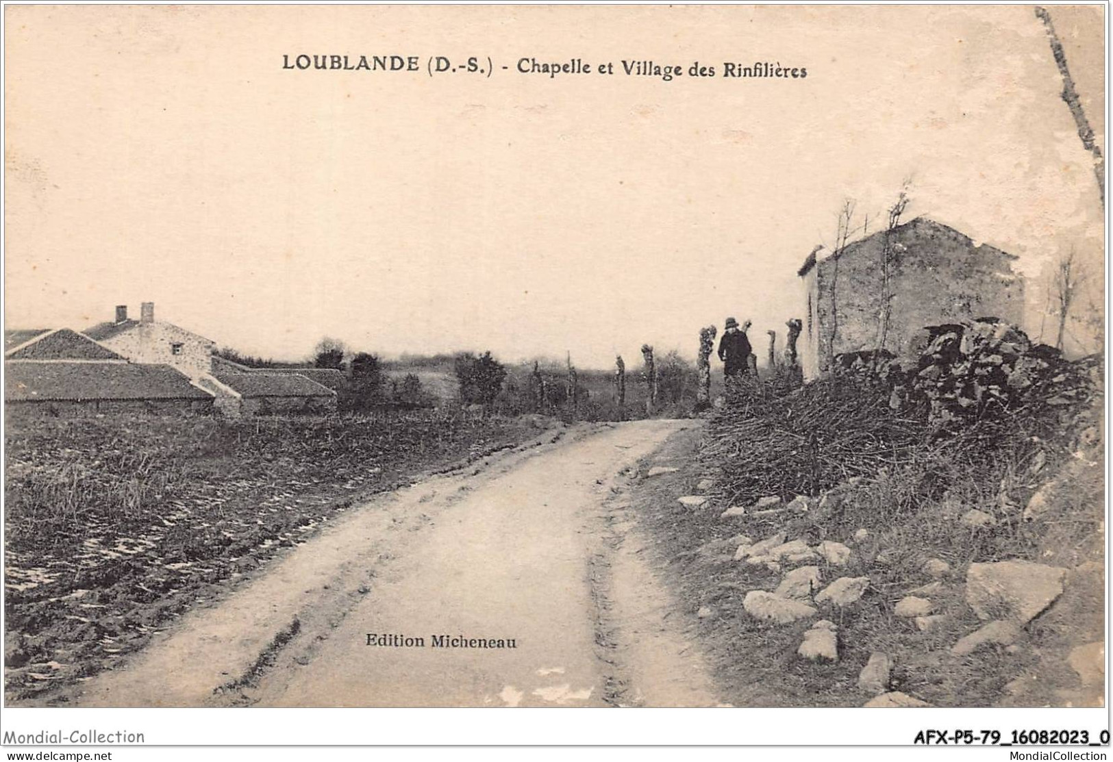 AFXP5-79-0362 - LOUBLANDE - Chapelle Et Village Des Rinfilieres - Bressuire