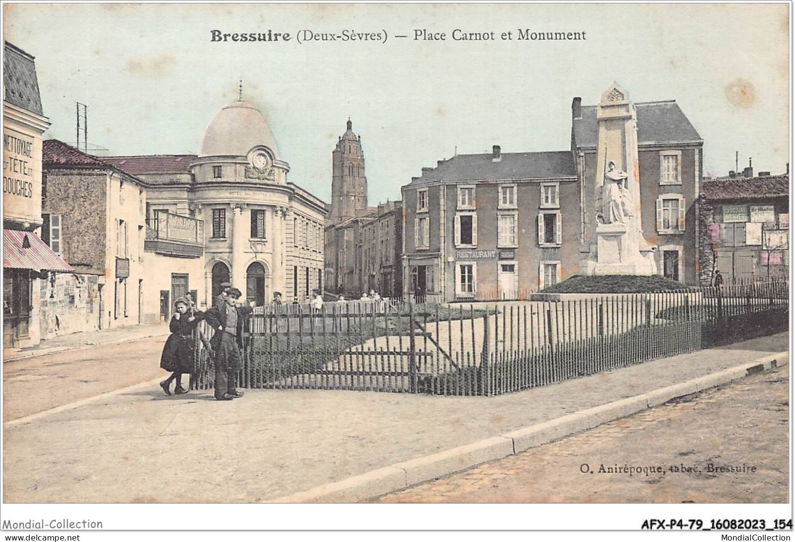 AFXP4-79-0353 - BRESSUIRE - Place Carnot Et Monument - Bressuire