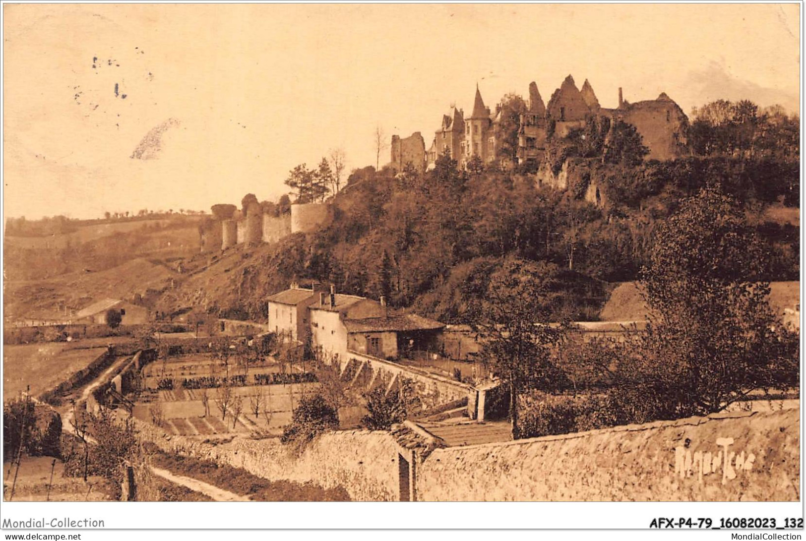 AFXP4-79-0342 - Vieux Chateau De Poitou - BRESSUIRE  - Bressuire