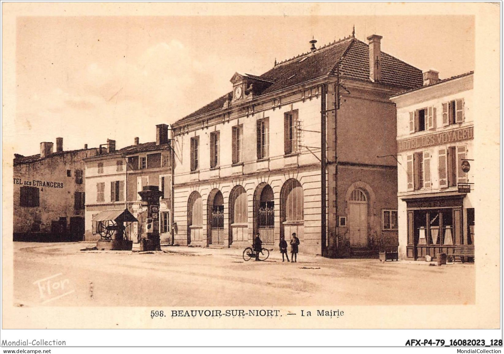 AFXP4-79-0340 - BEAUVOIR-SUR-NIORT - La Mairie - Beauvoir Sur Niort