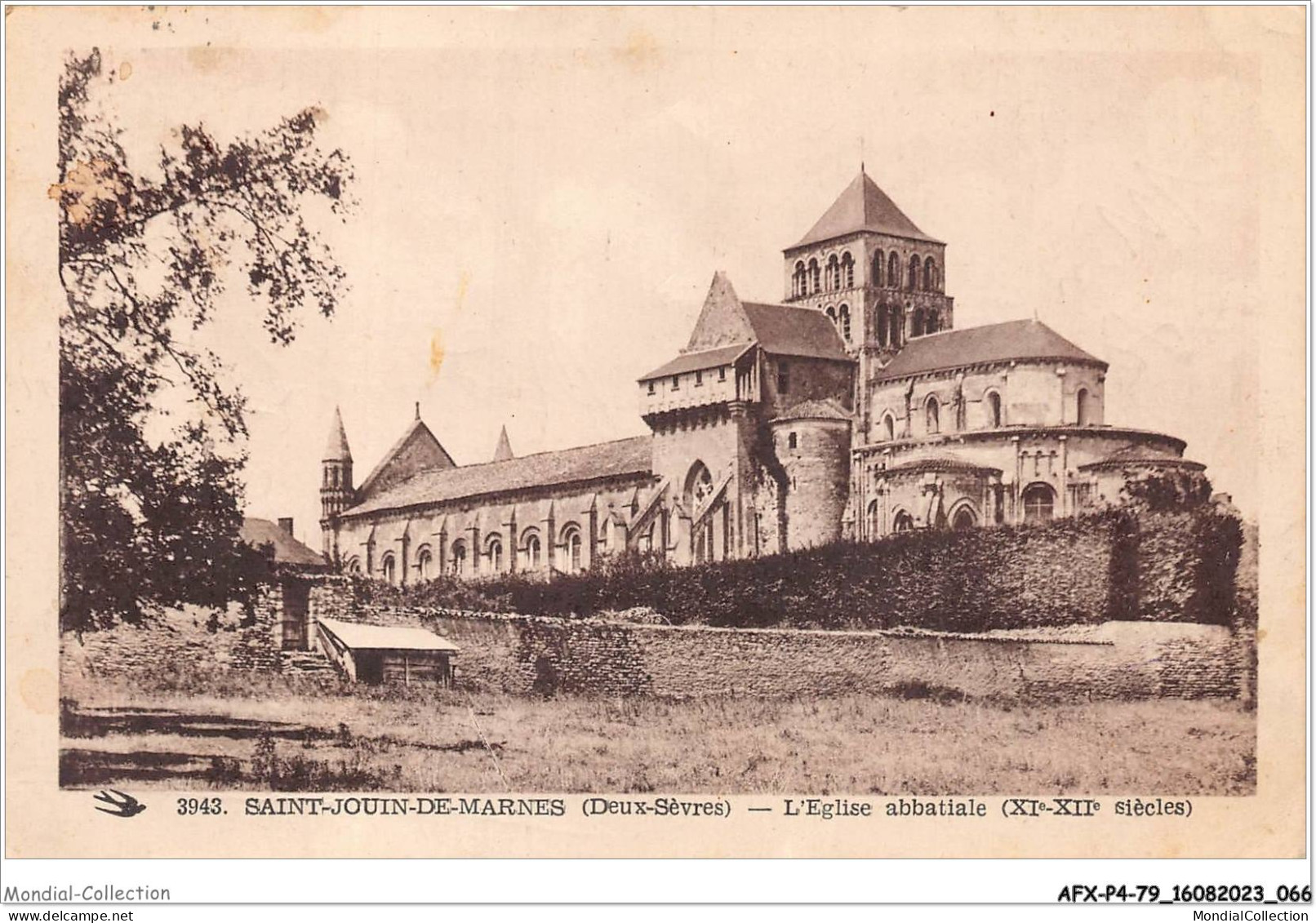 AFXP4-79-0309 - SAINT-JOUIN-DE-MARNES - L'Eglise Abbatiale - Saint Jouin De Marnes