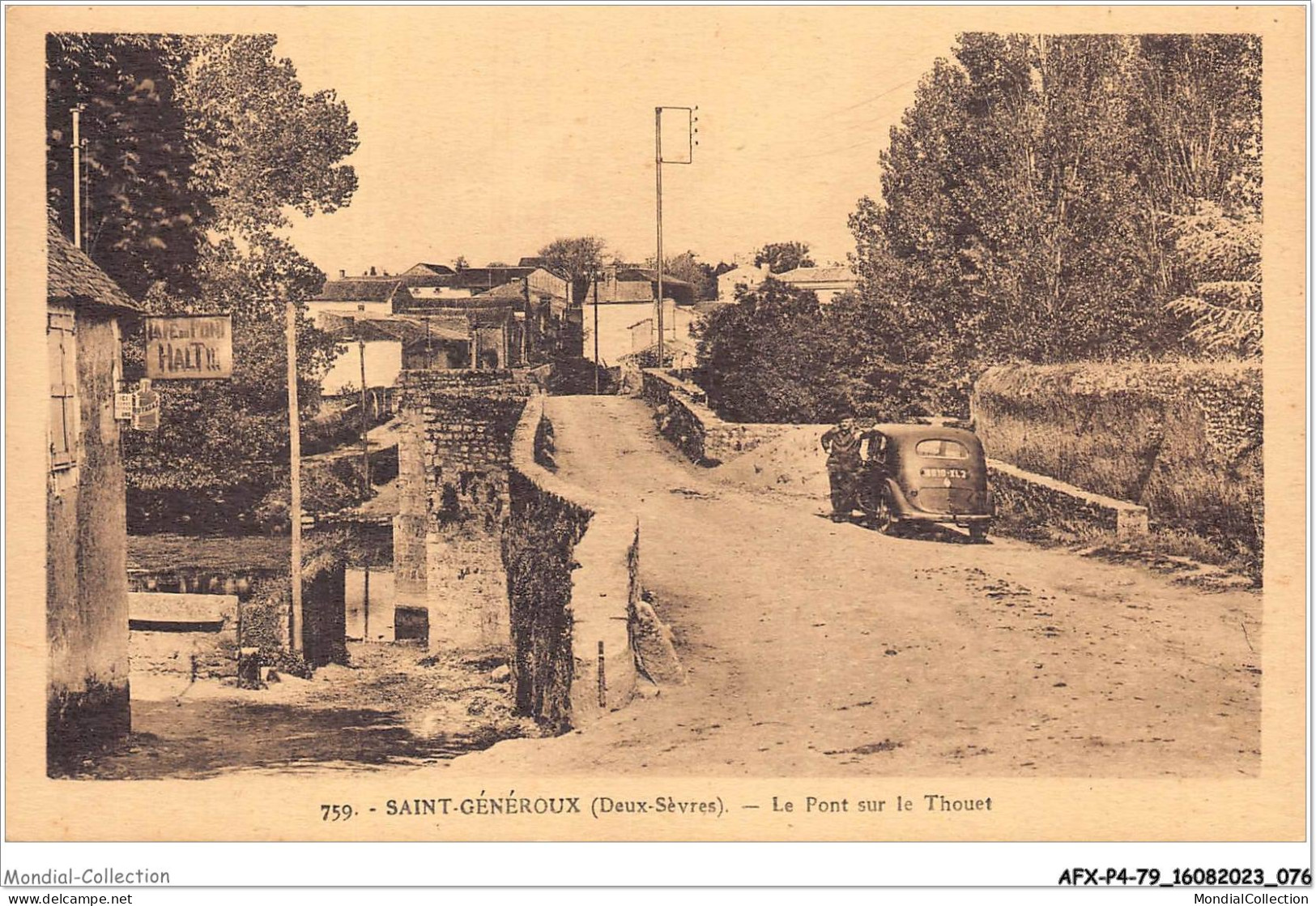 AFXP4-79-0314 - SAINT-GENEROUX - Le Pont Sur Le Thouet - Bressuire