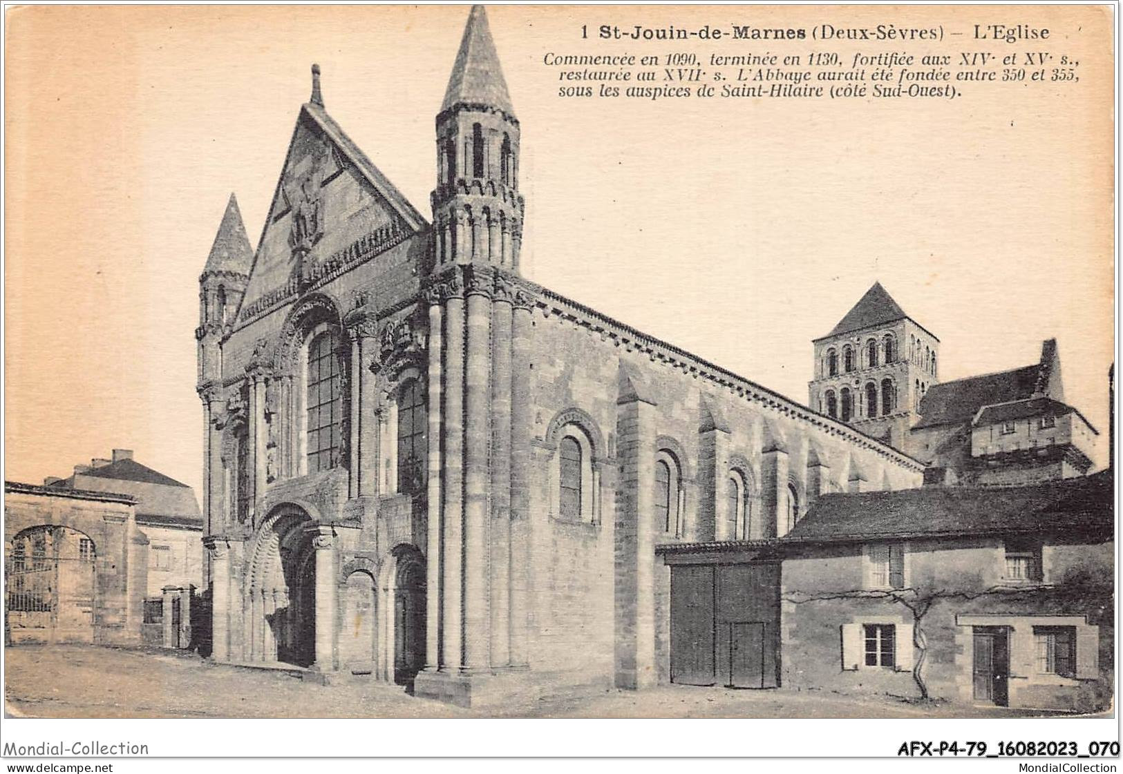 AFXP4-79-0311 - ST-JOUIN-DE-MARNES - L'eglise - Saint Jouin De Marnes