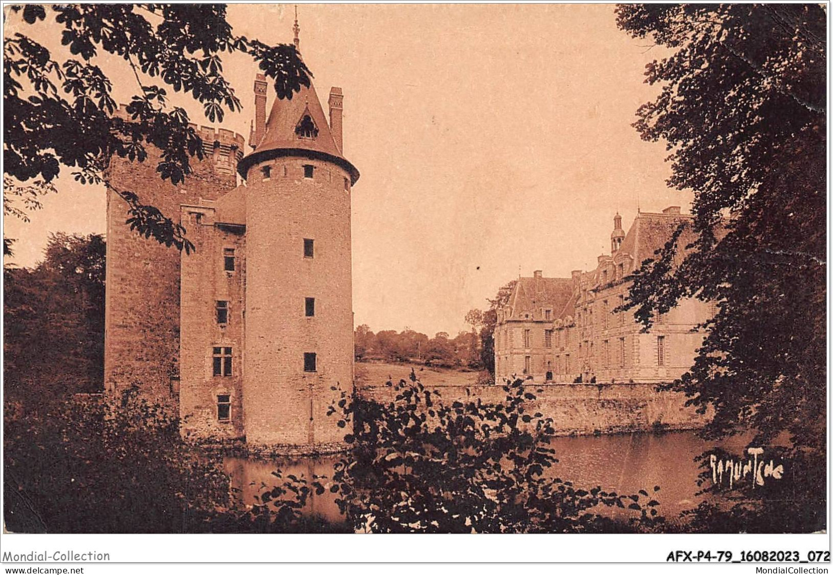 AFXP4-79-0312 - Vieux Chateaux De POITOU - ST-LOUP-SUR-THOUET  - Saint Loup Lamaire