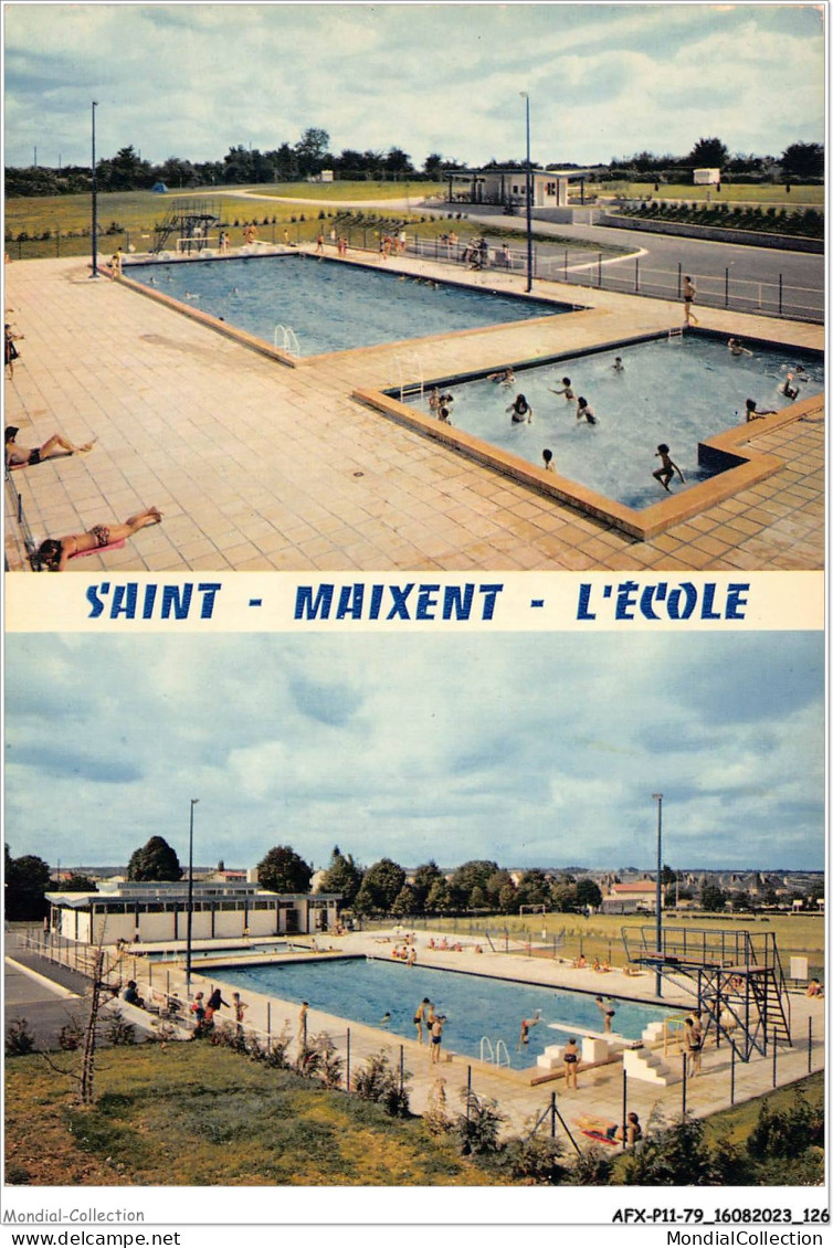 AFXP11-79-0946 - SAINT-MAIXENT-L'ECOLE - La Piscine Et Le Camping - Saint Maixent L'Ecole