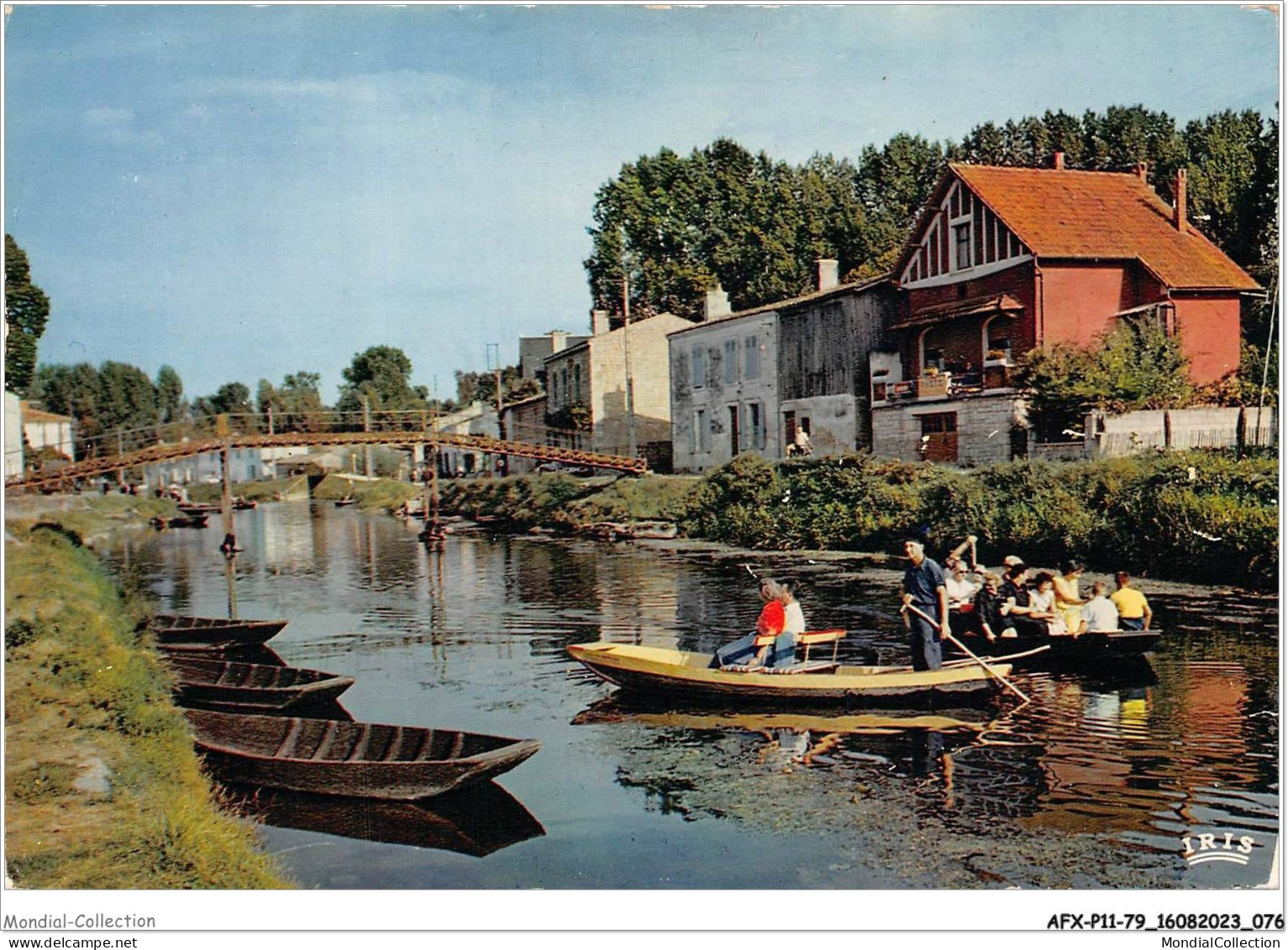 AFXP11-79-0921 - COULON - Promenade En Barque - Coulonges-sur-l'Autize