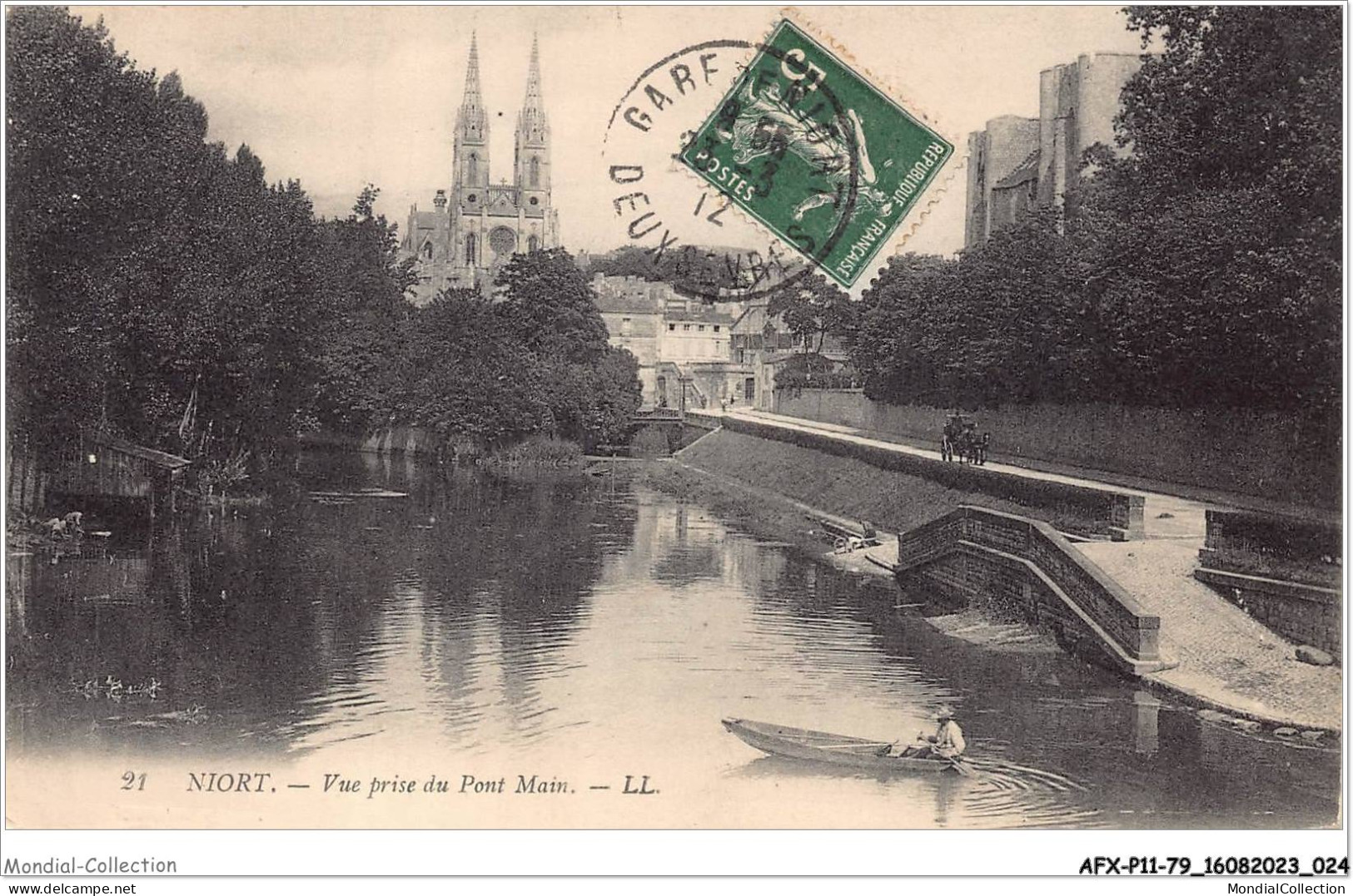 AFXP11-79-0895 - NIORT - Vue Prise Du Pont Main - Niort