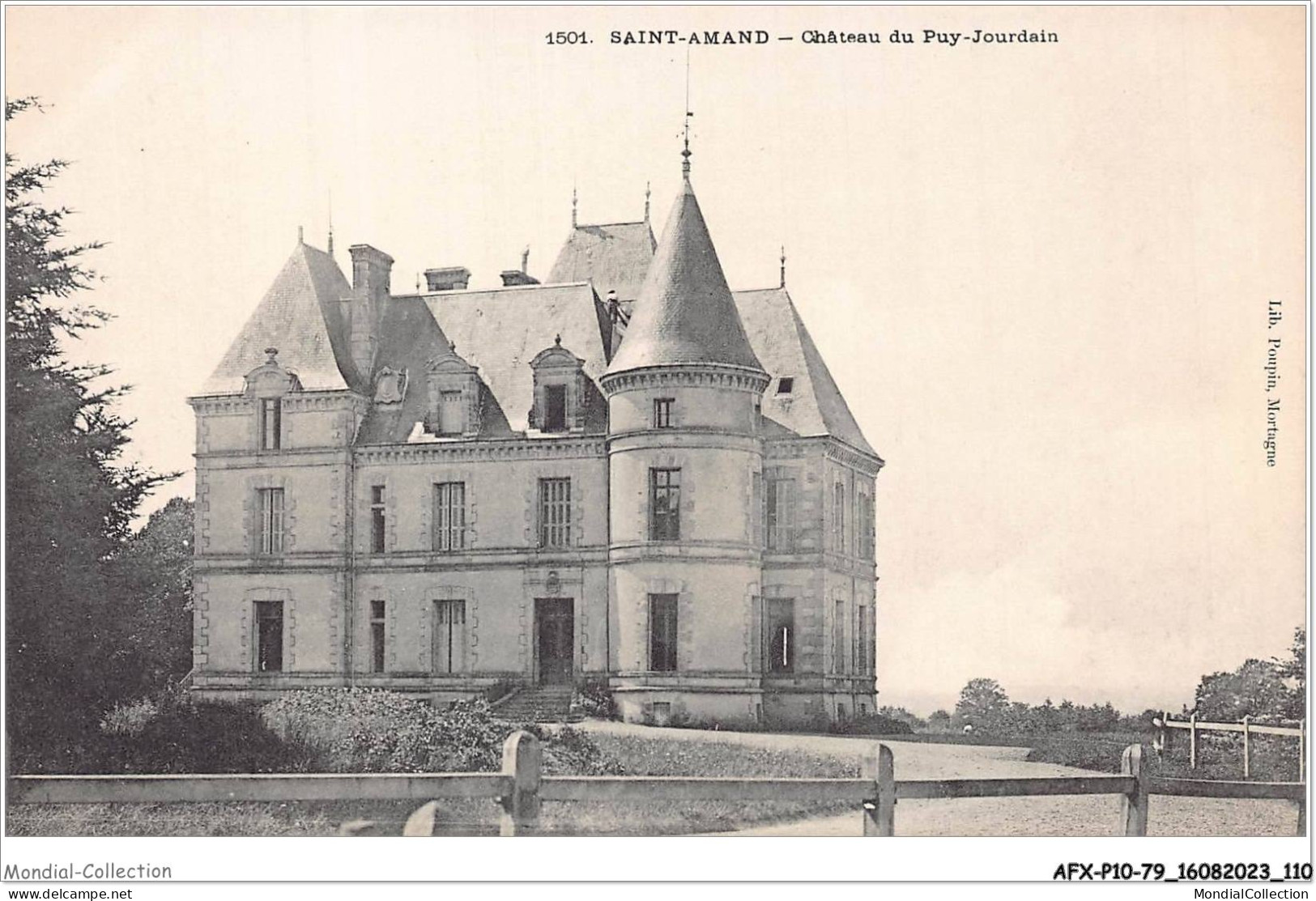 AFXP10-79-0870 - SAINT-AMAND - Chateau Du Puy-Jourdain - Bressuire