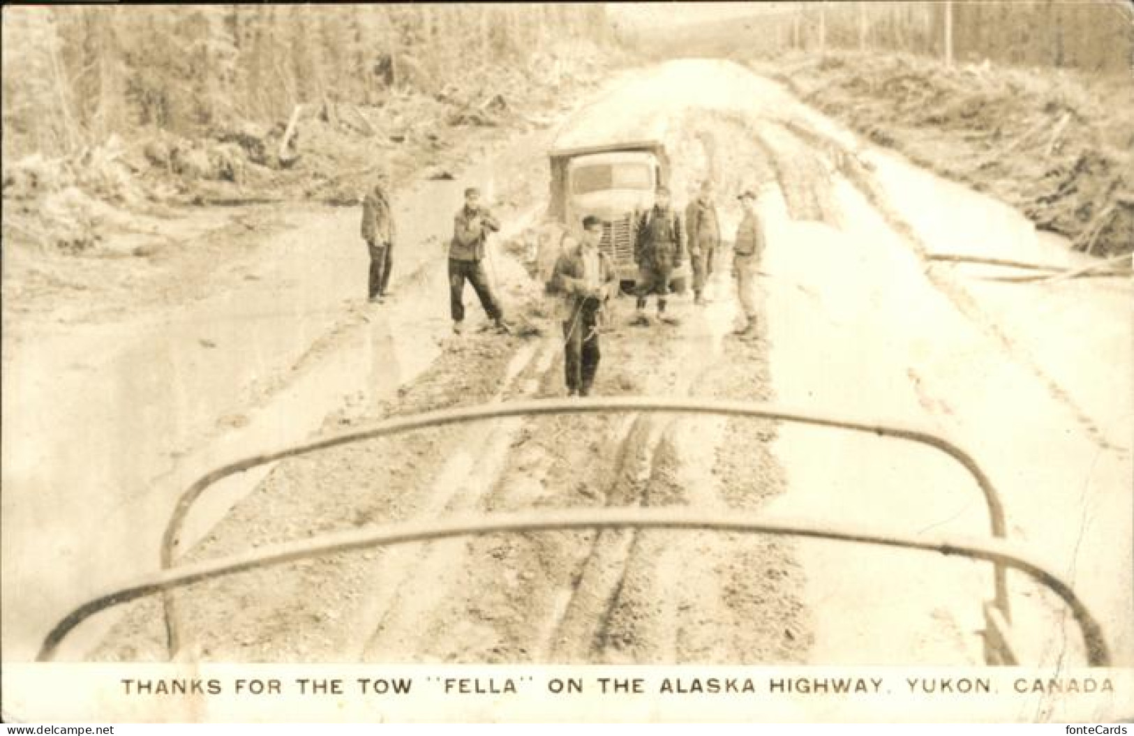 41243552 Canada State Tow Fella, Alaska Highway Yukon, Canada Canada State - Ohne Zuordnung