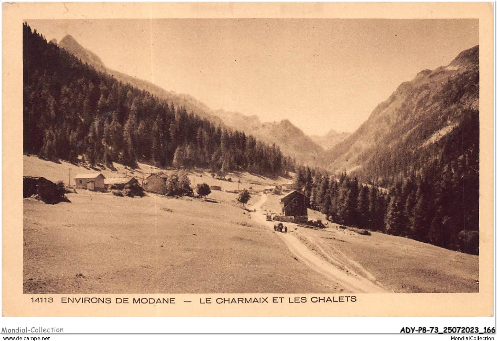 ADYP8-73-0729 - Environs De MODANE - Le Charmaix Et Les Chalets  - Modane