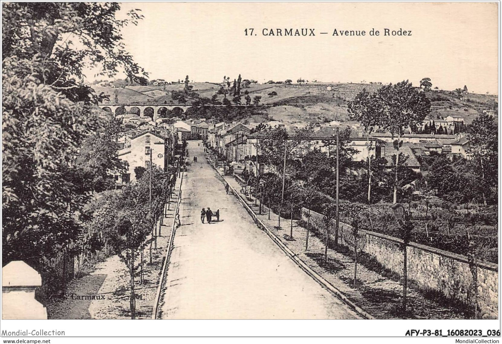 AFYP3-81-0200 - CARMAUX - Avenue De Rodez  - Carmaux