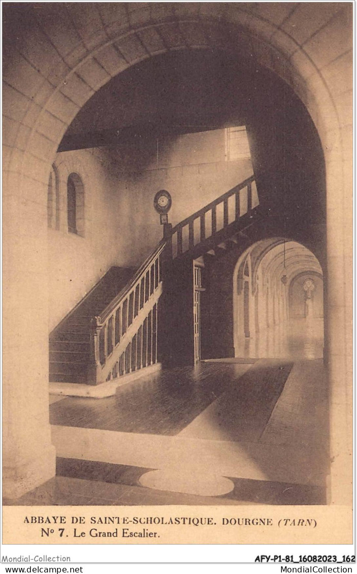 AFYP1-81-0082 - Abbaye De Sainte-scholastique - DOURGNE - Tarn - Le Grand Escalier  - Dourgne