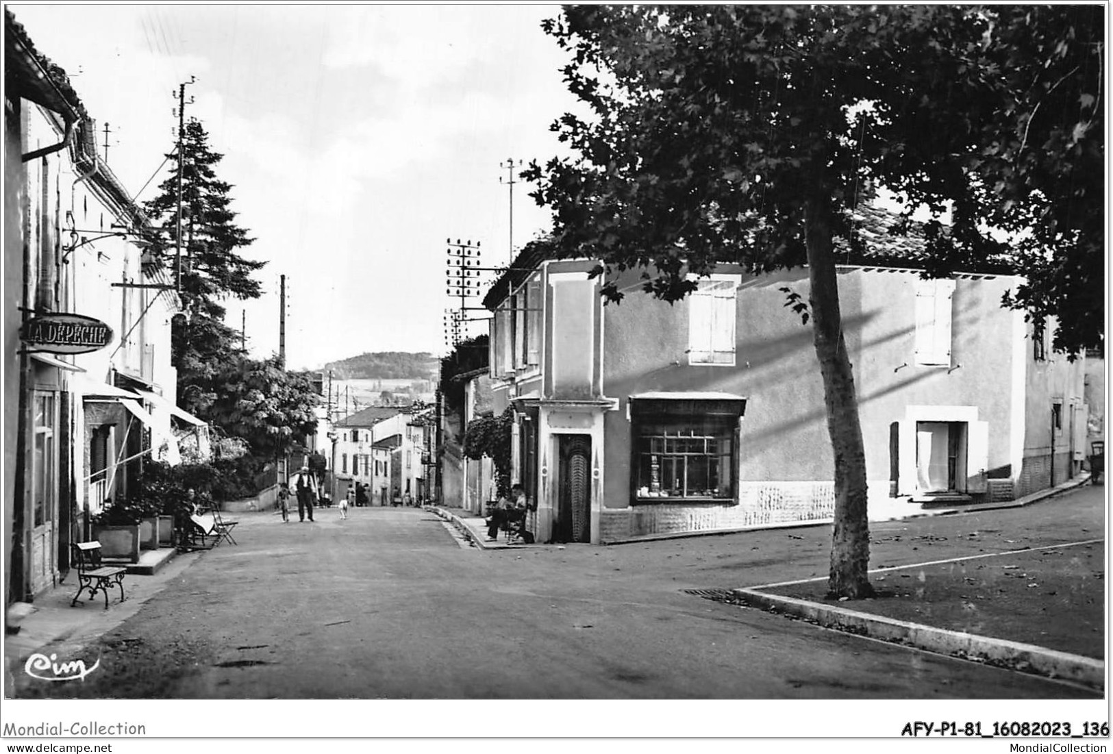 AFYP1-81-0069 - CADALEN - Tarn - Grand'rue Et Rue De L'église - Cadalen