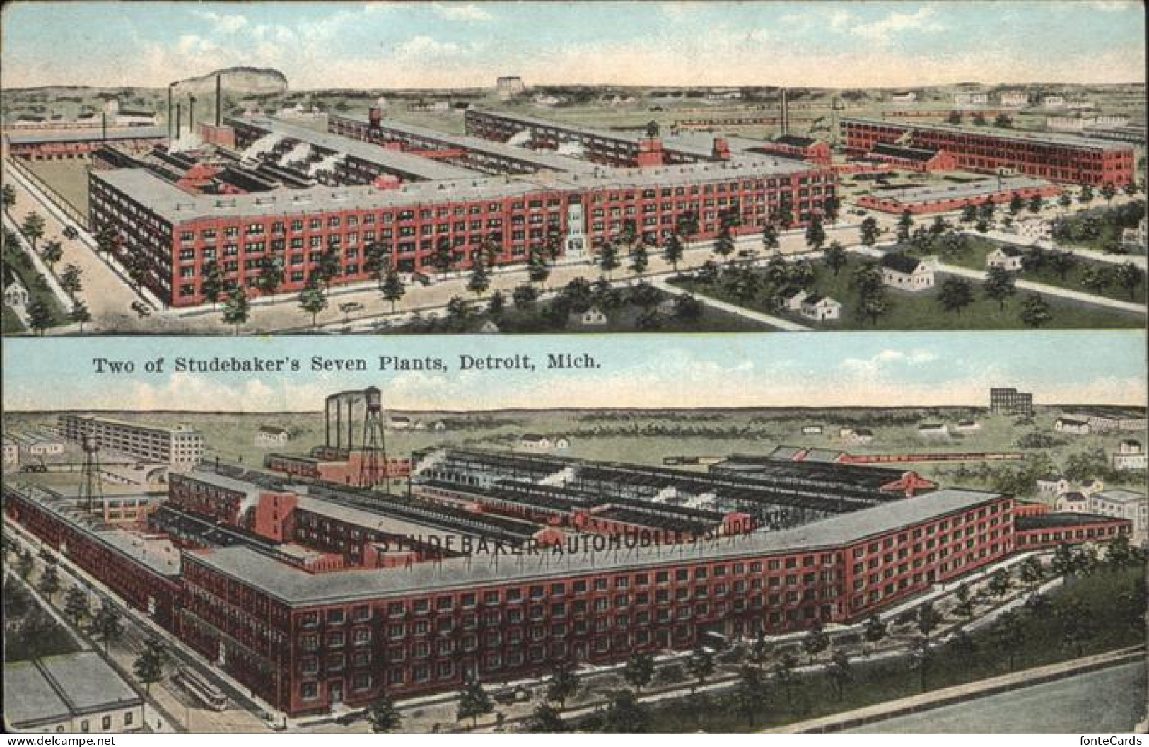 41219131 Detroit_Michigan Studebakers Seven Plants - Andere & Zonder Classificatie