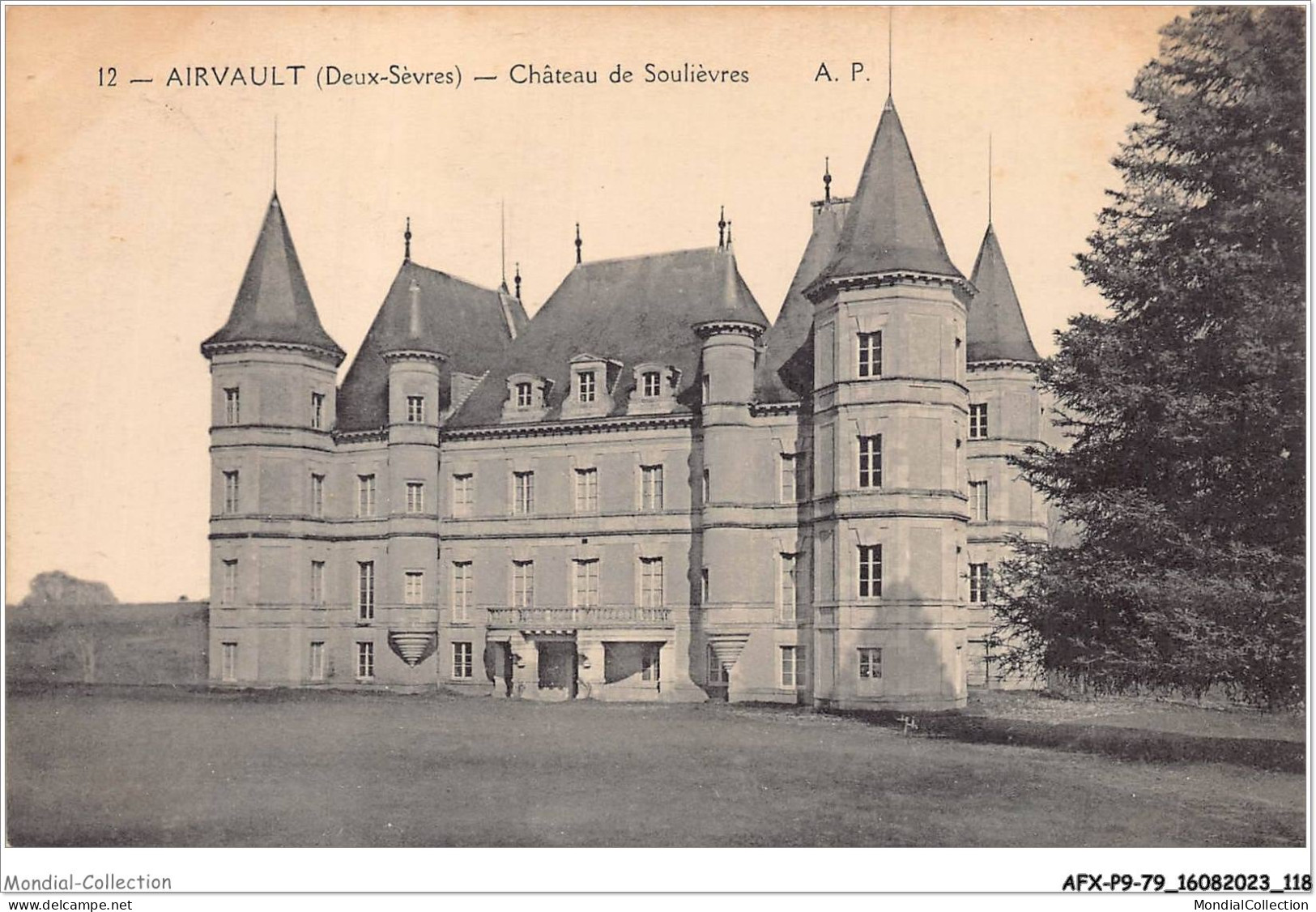 AFXP9-79-0794 - AIRVAULT - Chateau De Soulievres - Airvault