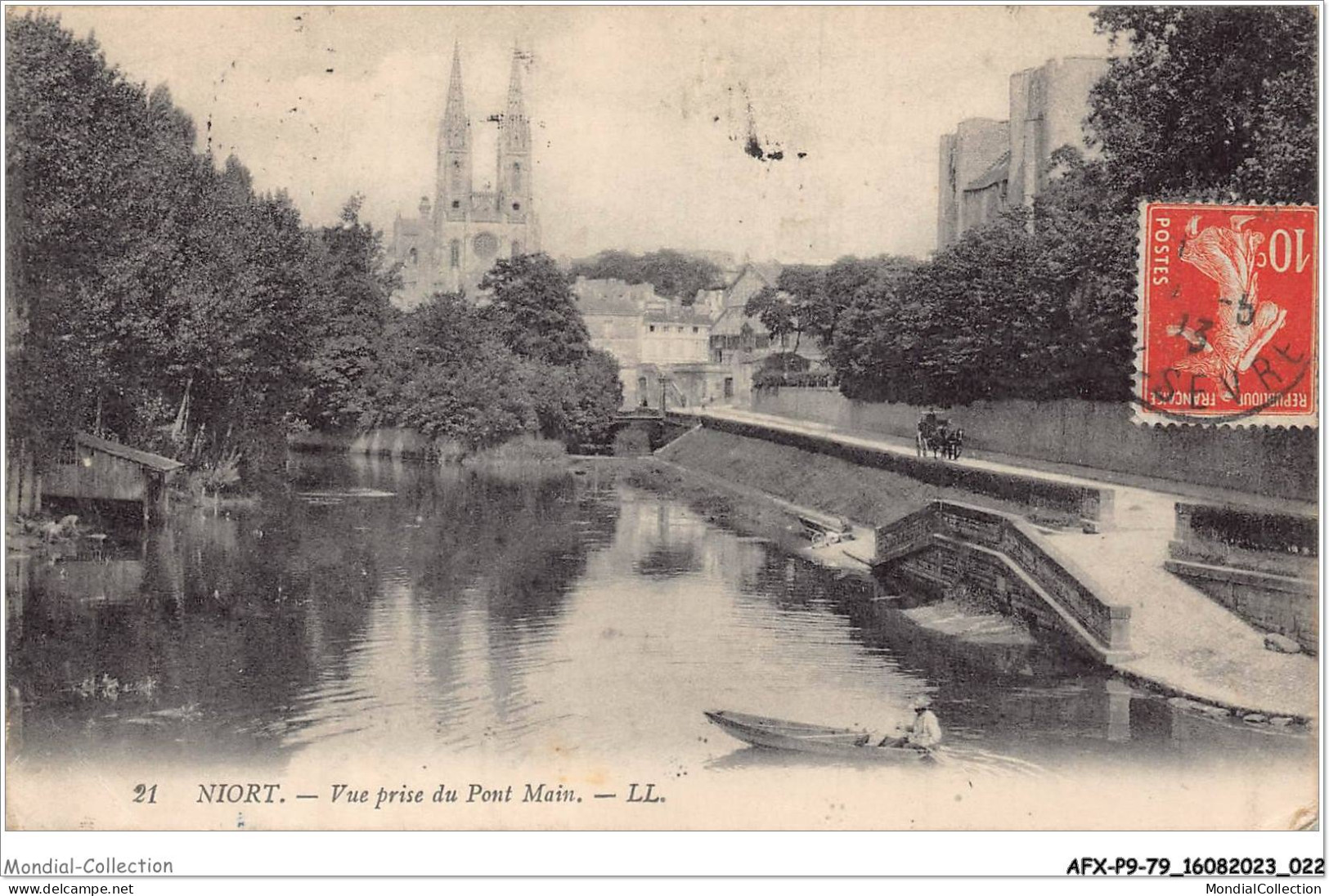 AFXP9-79-0746  - NIORT - Vue Prsie Du Pont Main - Niort