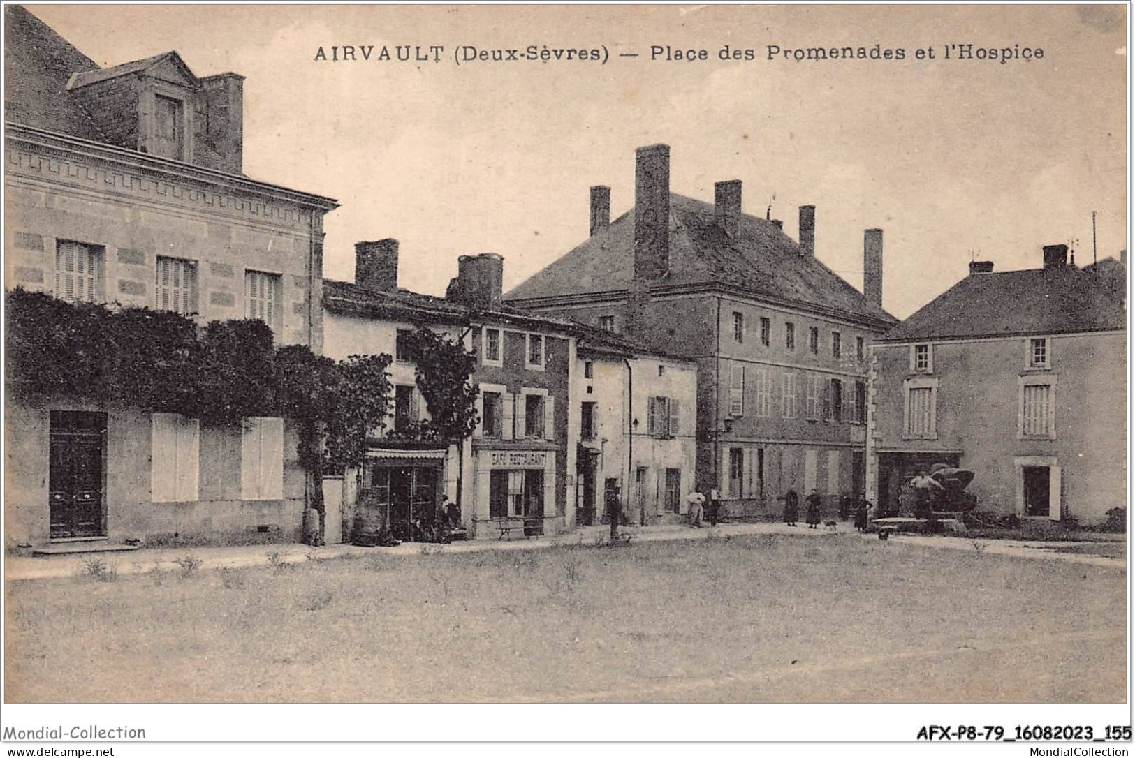 AFXP8-79-0726 - AIRVAULT - Place Des Promenades Et L'Hospice - Airvault