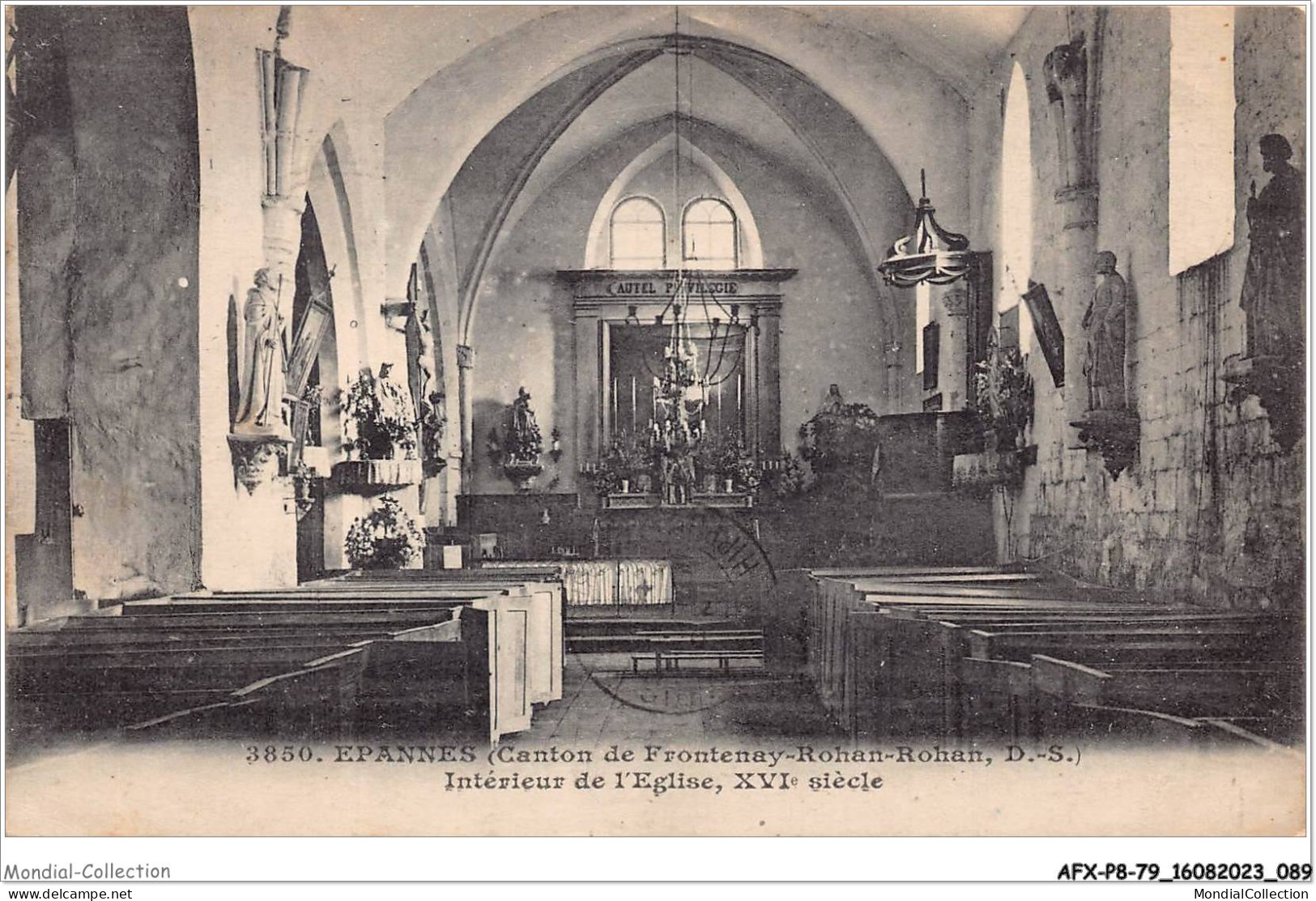 AFXP8-79-0693 - EPANNES - Interieur De L'eglise XVIe Siecle - Rohan