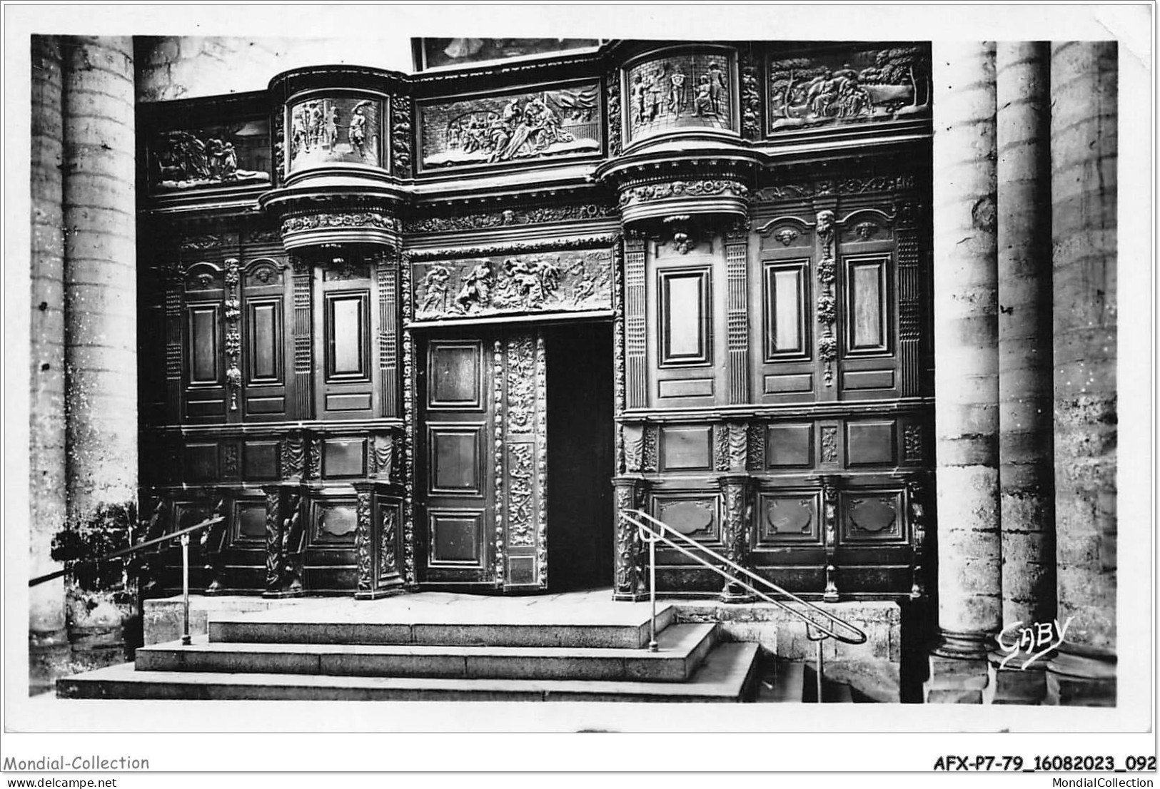 AFXP7-79-0602 - ST-MAIXENT-l'Ecole - Porte Se Trouvant A L'interieur De L'eglise Saint-Leger - Saint Maixent L'Ecole