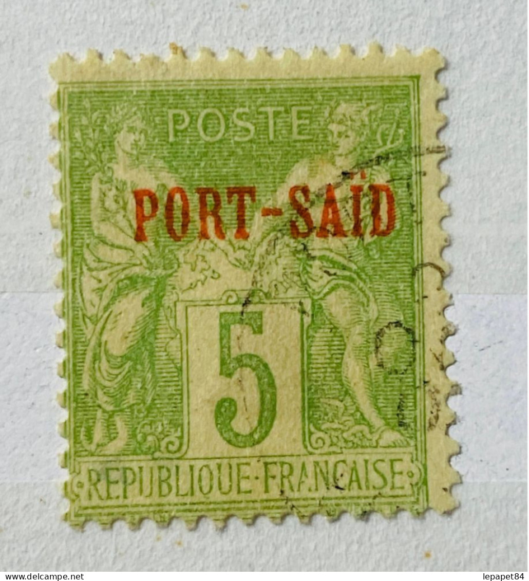 Port-Saïd YT N° 5 Type I Signé RP - Used Stamps