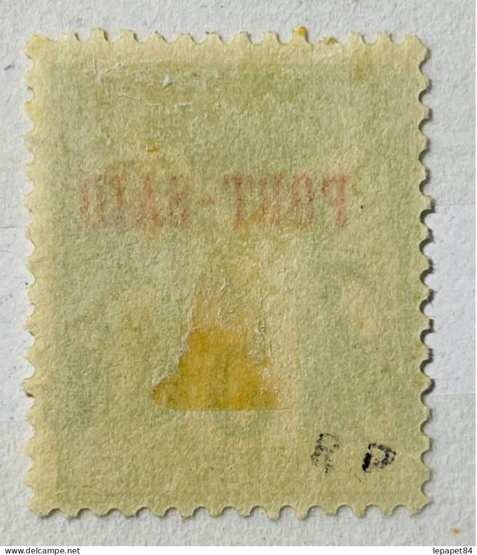 Port-Saïd YT N° 5 Type I Signé RP - Used Stamps