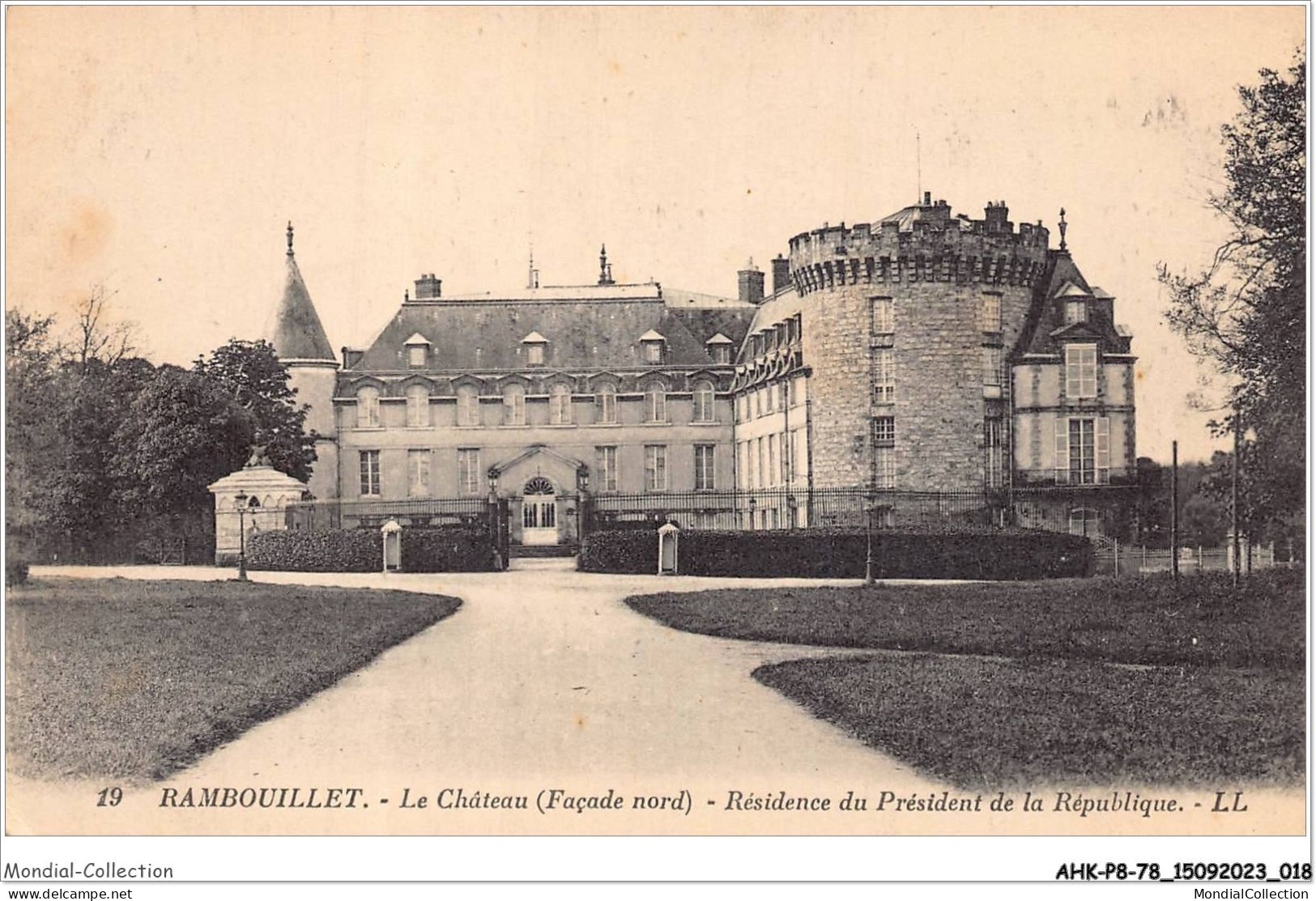 AHKP8-0693-78 -  RAMBOUILLET - Le Chateau - Residence D President De La Republique - Rambouillet