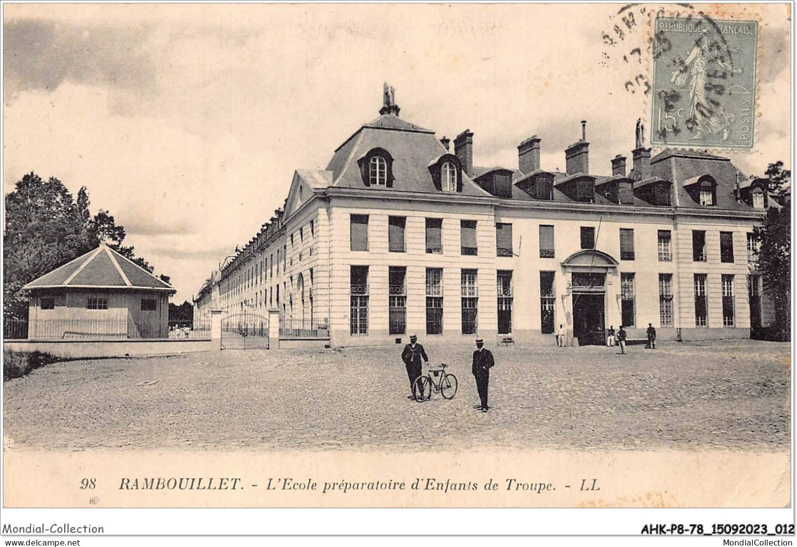 AHKP8-0690-78 - RAMBOUILLET - L'ecole Preparatoire D'enfants De Troupe - Rambouillet (Château)