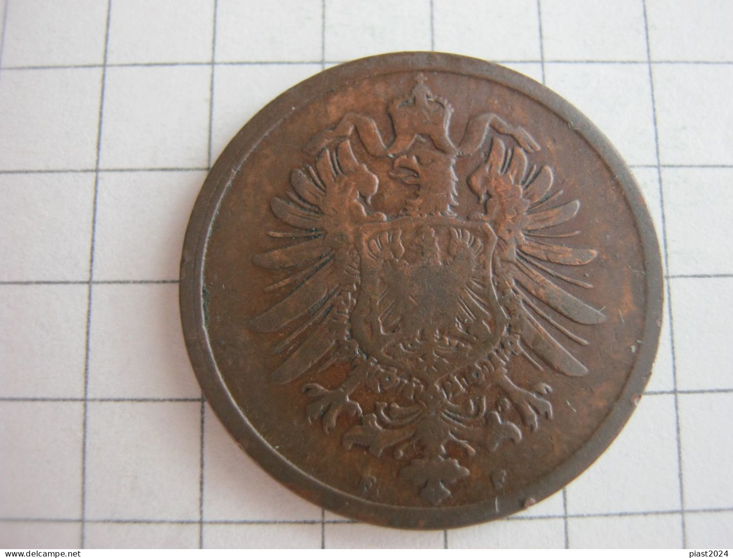 Germany 2 Pfennig 1876 F - 2 Pfennig