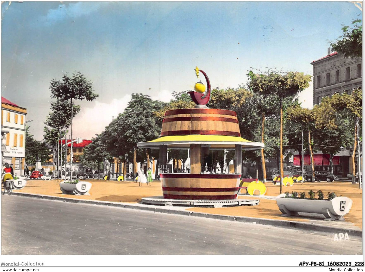 AFYP8-81-0793 - GAILLAC - Tarn - Place De La Libération Et Le Tonneau  - Gaillac