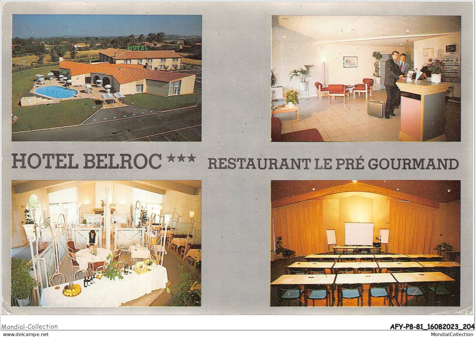 AFYP8-81-0781 - Hôtel Belroc - Restaurant Le Pré Gourmand - Route De Sémalens - Saix - CASTRES - Castres