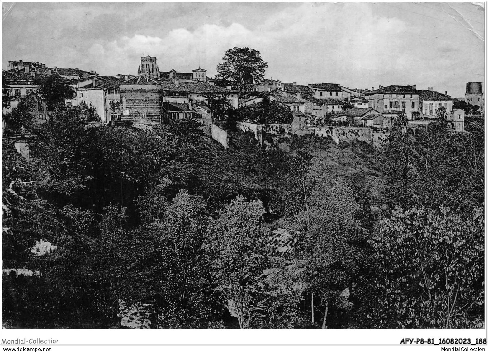 AFYP8-81-0773 - LAVAUR - Tarn - Vue Panoramique Prise Du Ravin  - Lavaur