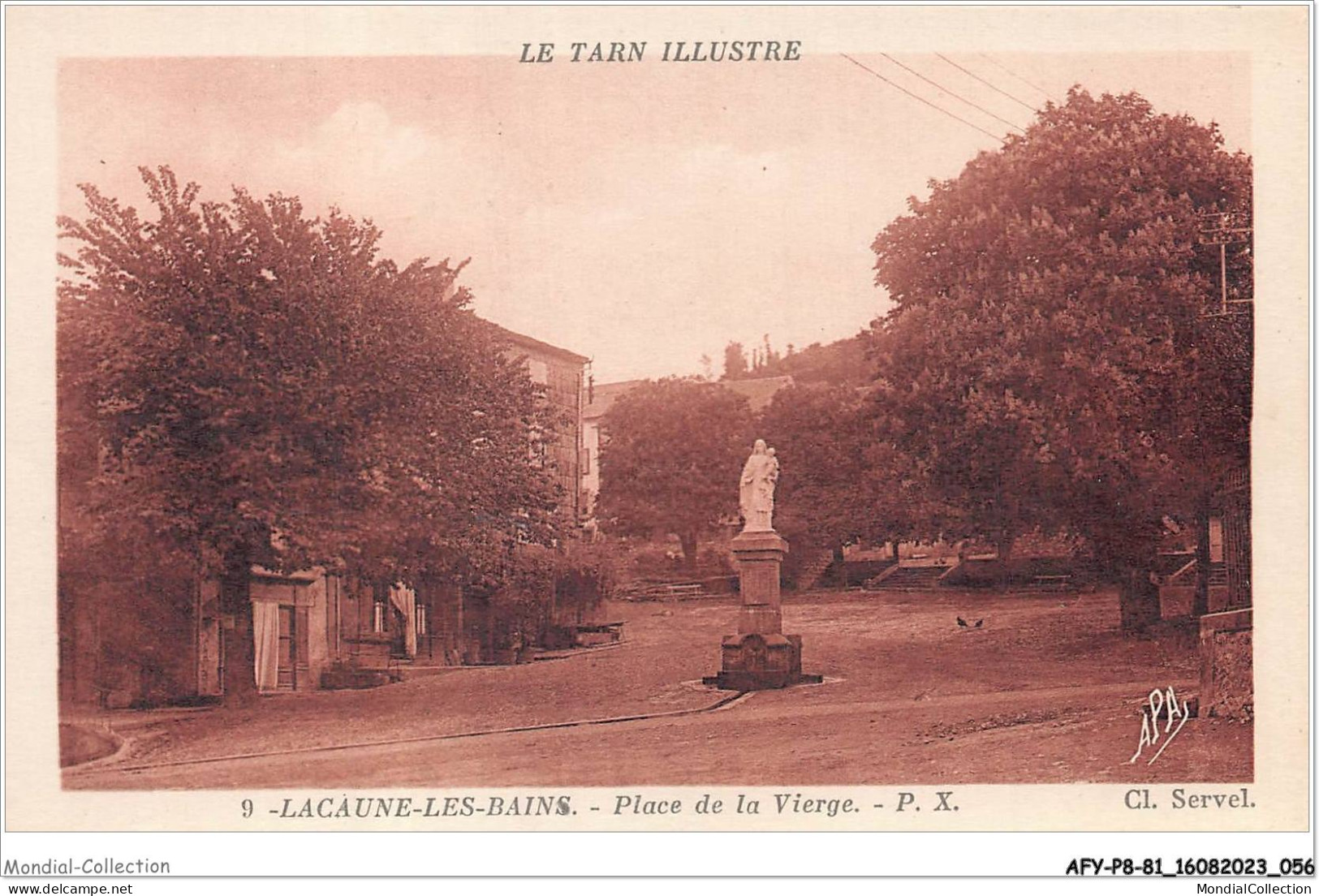 AFYP8-81-0707 - Le Tarn Illustré - LACAUNE-LES-BAINS - Place De La Vierge  - Castres