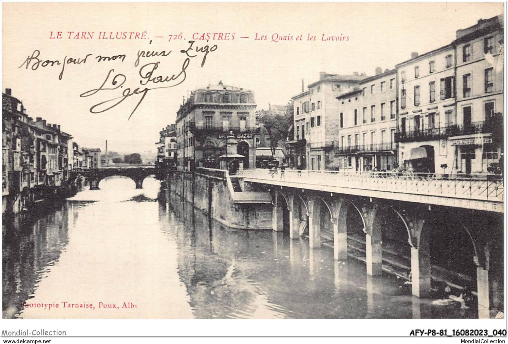 AFYP8-81-0699 - Le Tarn Illustré - CASTRES - Les Quais Et Les Lavoirs  - Castres