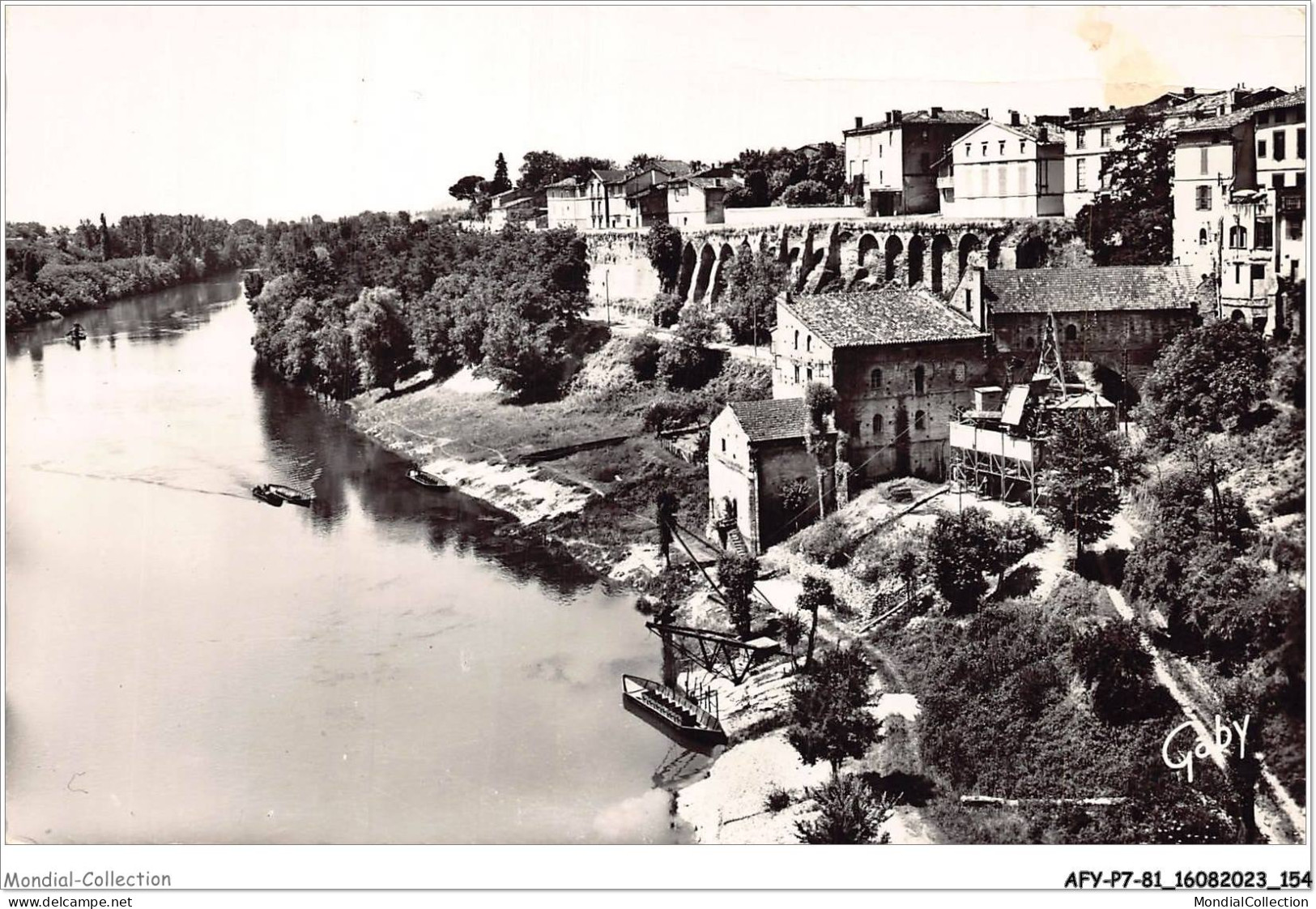 AFYP7-81-0657 - RABASTENS-sur-Tarn - Tarn - Les Remparts Et Le Tarn  - Rabastens