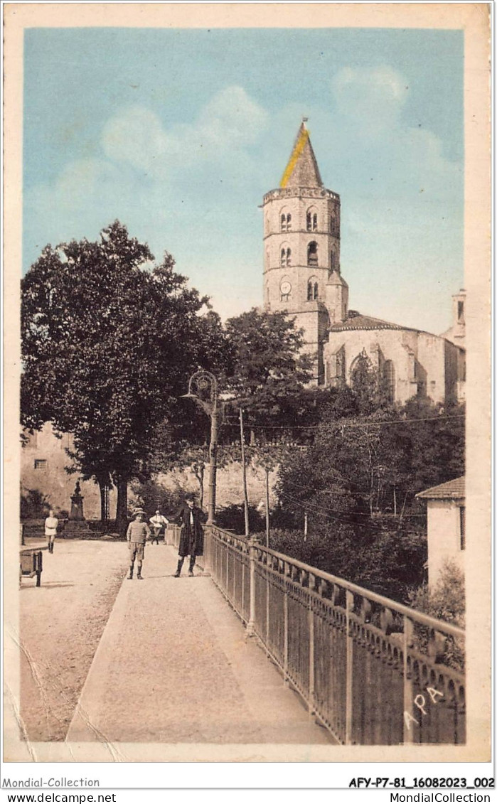 AFYP7-81-0581 - LABRUGUIERE - Tarn - Le Pont Et Le Clocher - XIIIe S  - Labruguière