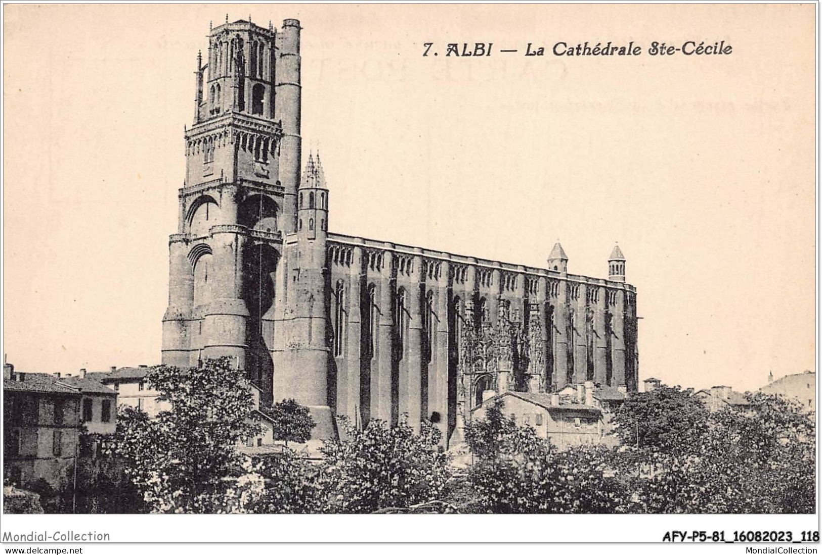 AFYP5-81-0437 - ALBI - La Cathédrale Ste-cécile  - Albi