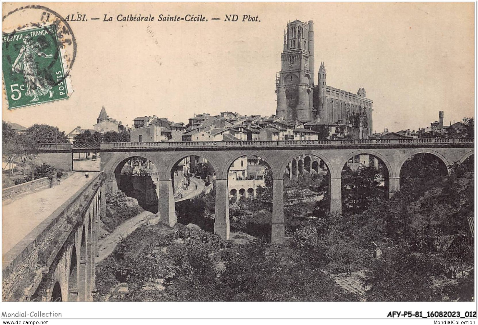 AFYP5-81-0384 - ALBI - La Cathédrale Sainte-cécile  - Albi