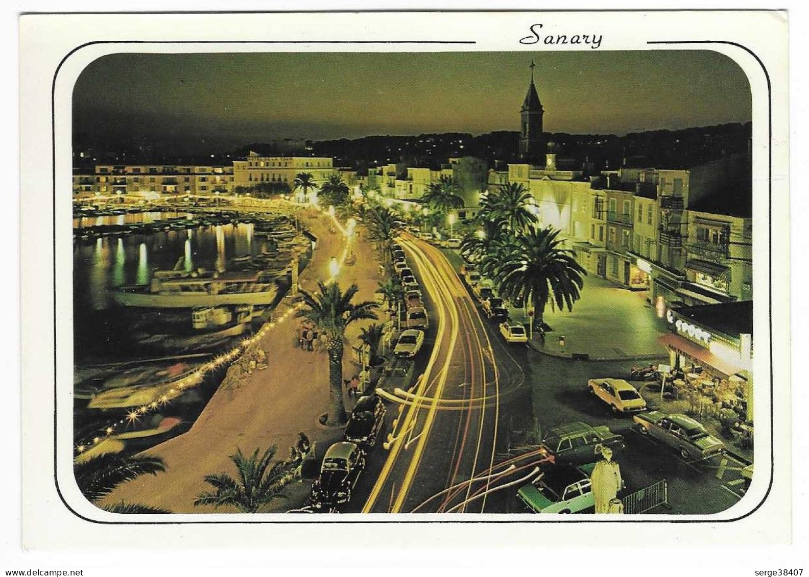 Sanary Sur Mer - Le Port De Nuit - N°1024 # 3-24/11 - Sanary-sur-Mer
