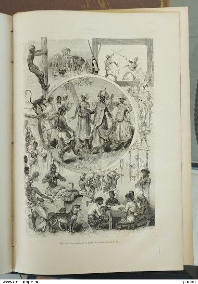 LA NATURE 693 / 11-9-1886. MONTAGNES RUSSES. LES CYNGHALAIS Sénégal? - Revistas - Antes 1900